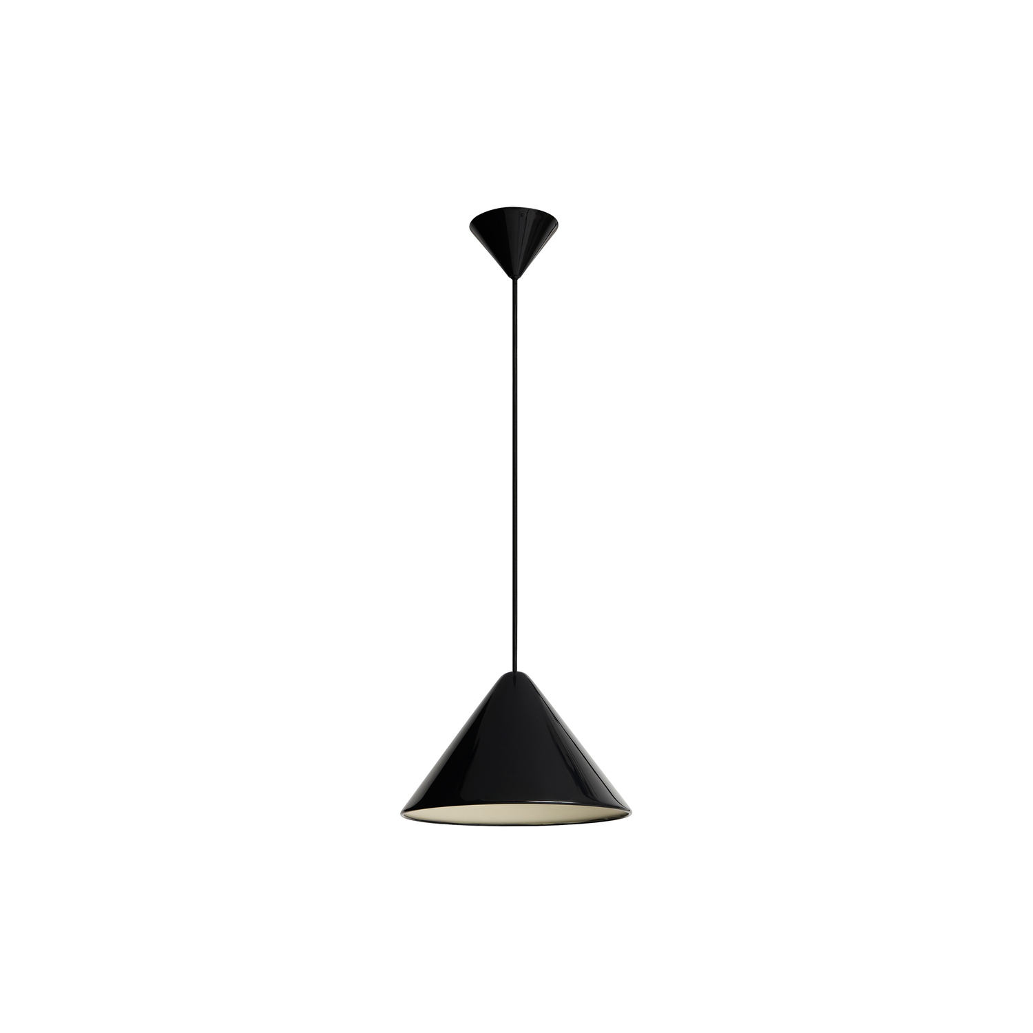 Hay Black - Pendant Compass - Lacquered Aluminium - Designer Julien Renault Size 26