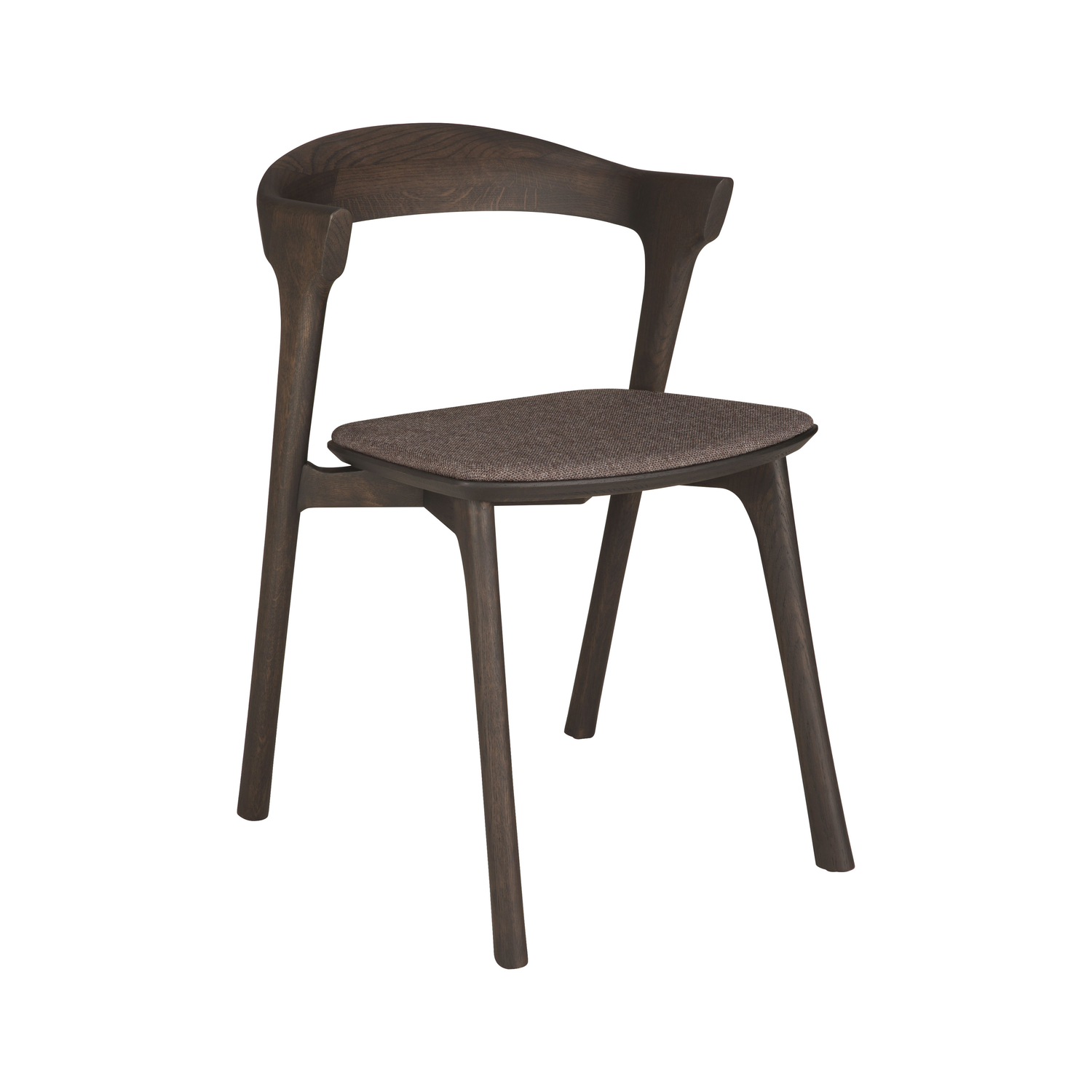 Ethnicraft Brown - Chair Bok - Pu Foam - Designer Alain Van Havre