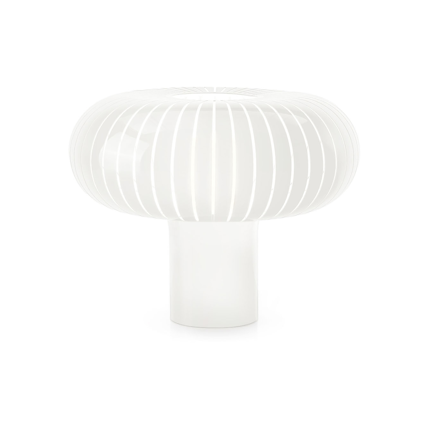 Kartell White - Table Lamp Teresa - Recycled Pmma - Designer Ferruccio Laviani