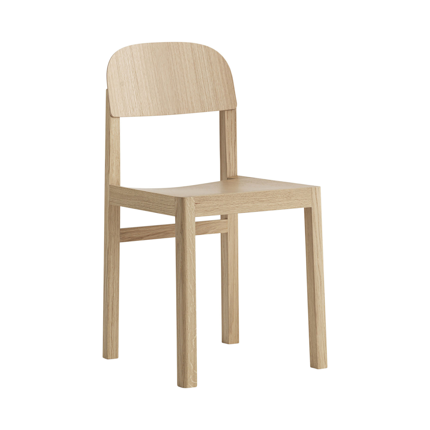 Muuto - Chair Workshop - Natural Wood - Light Oak - Designer Cecilie Manz