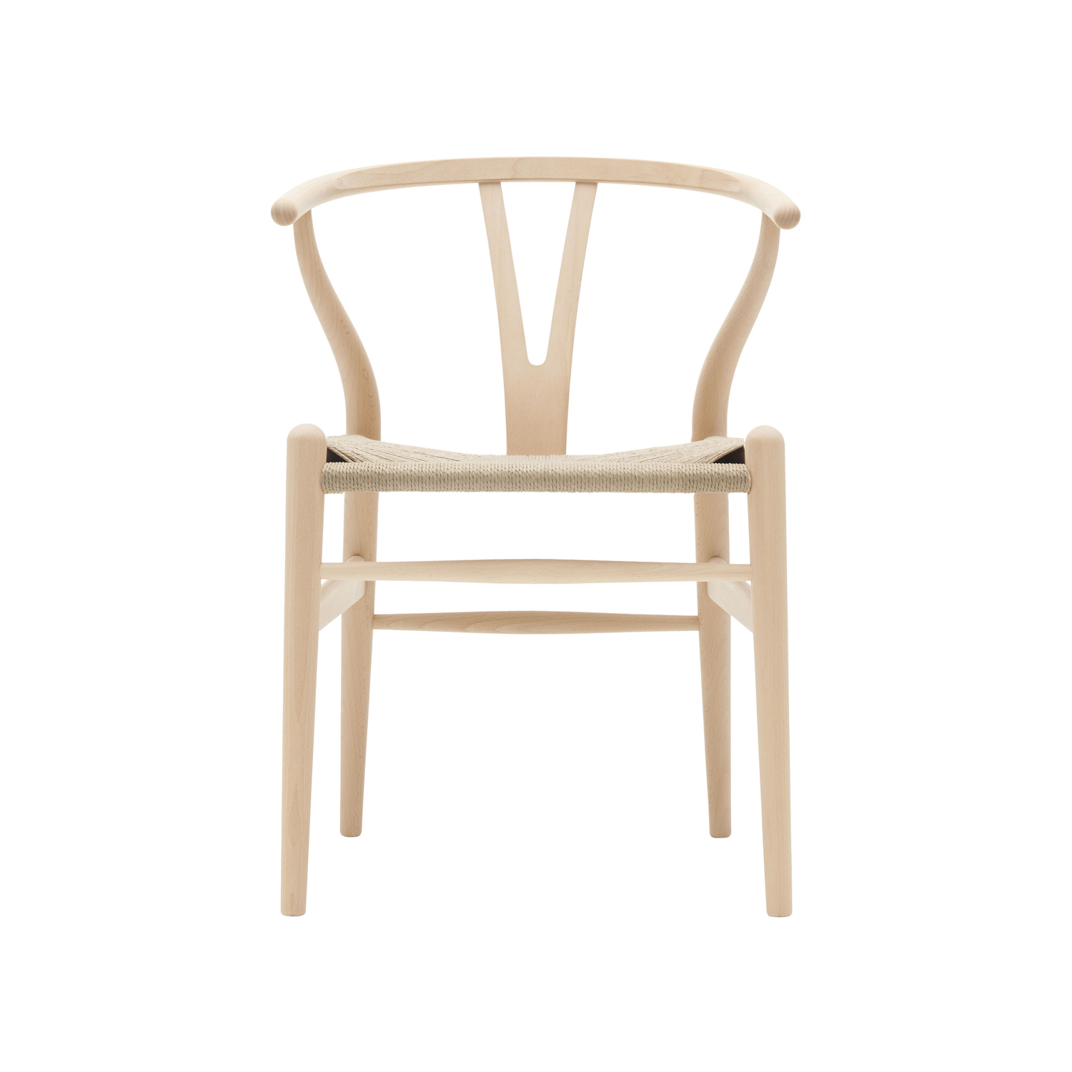 CARL HANSEN & SON - Sedia Wegner - Legno naturale - Faggio massello saponato certificato FSC - Designer Hans J. Wegner