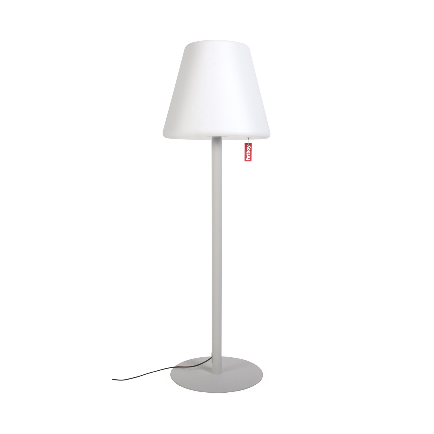 Fatboy Grey - Outdoor Floor Lamp Edison - Polythene - Designer Alex Bergman