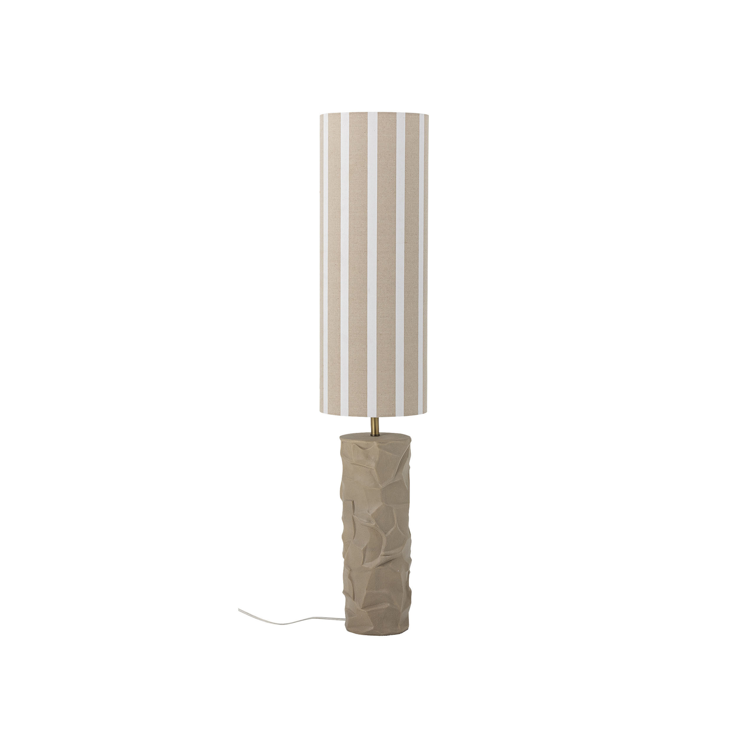Bloomingville Beige - Floor Lamp Jani - Sandstone