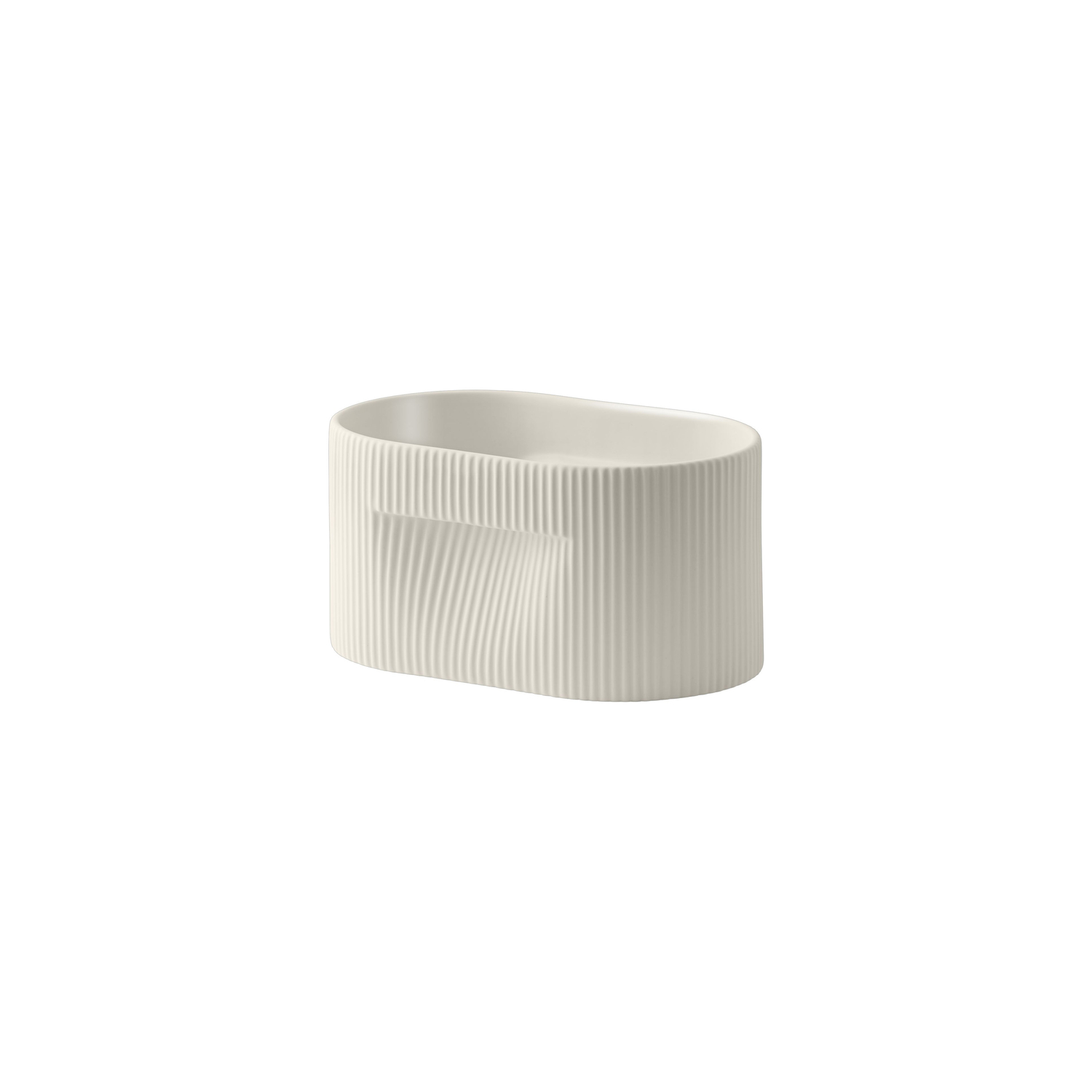 Muuto White - Flowerpot Ridge - Terracotta - Designer Studio Kaksikko