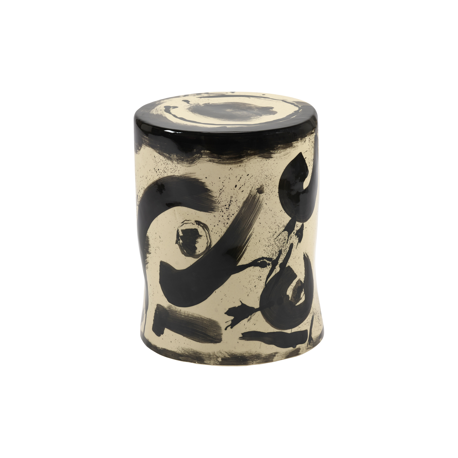 Serax Beige - End Table Pawn - Enamelled Sandstone - Designer Marie Michielssen