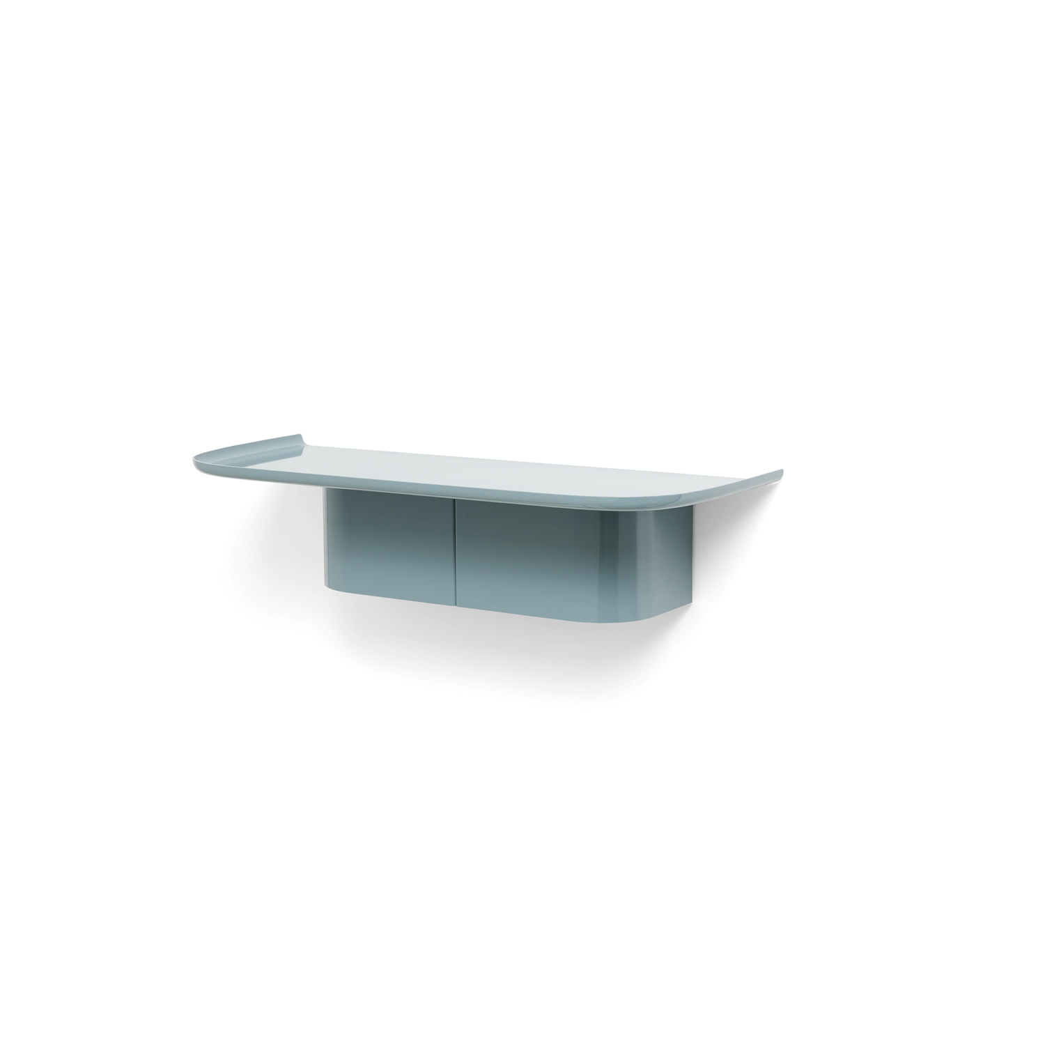 Hay Green - Shelf Korpus - Aluminium - Designer Andreas Bergsaker