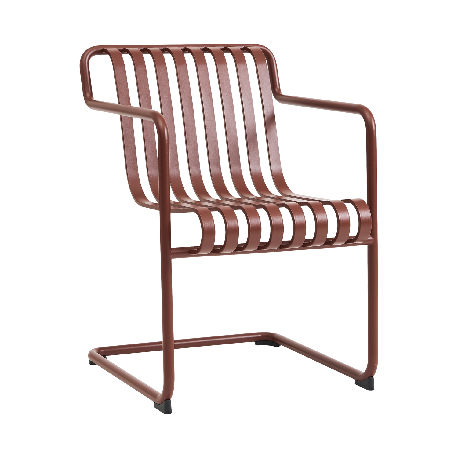 Hay Red - Dining Chair Palissade - Powder Coated Steel - Designer Ronan & Erwan Bouroullec