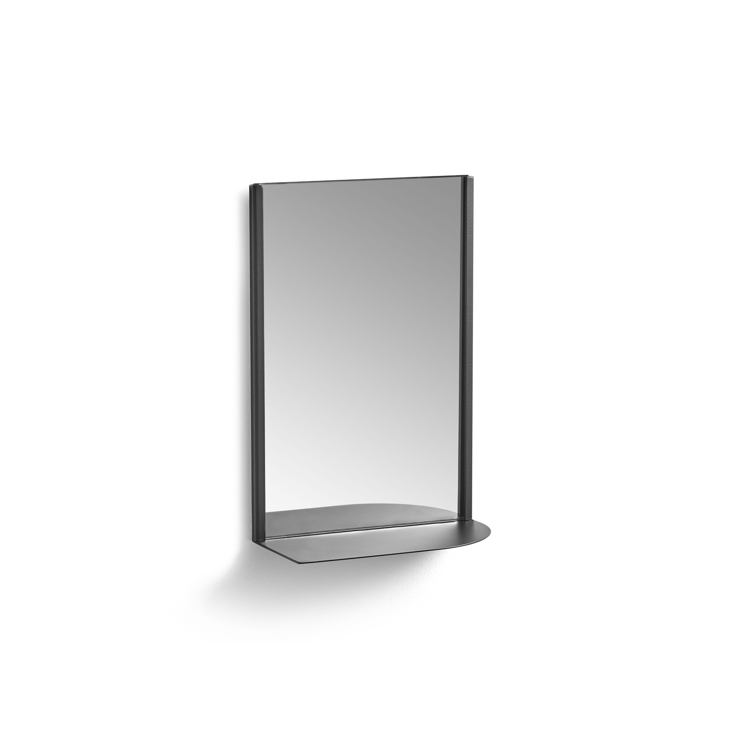 Serax - Wall Mirror Cover Up - Black - Metal - Designer GRiNT