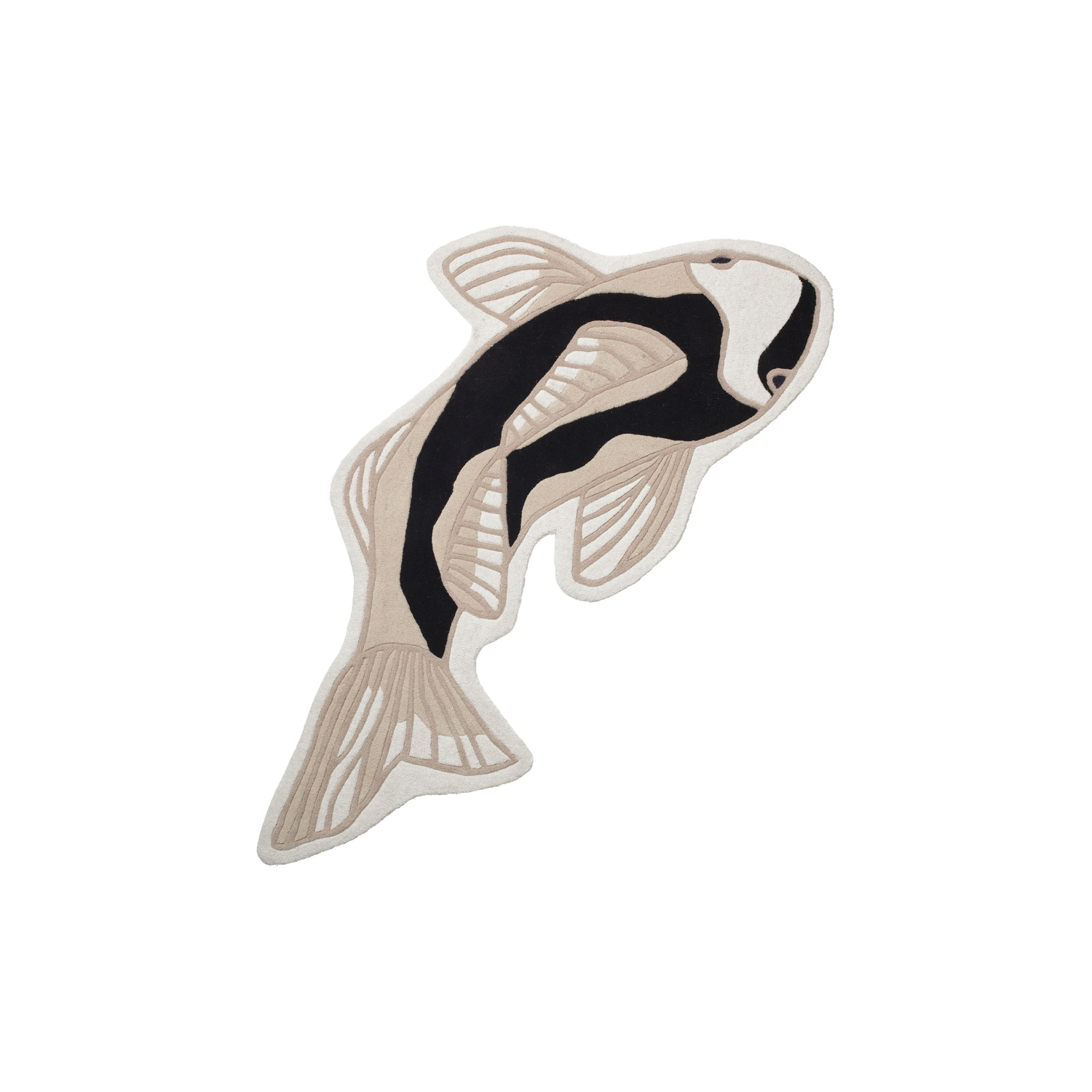 Broste Copenhagen Black - Rug Koi - Wool