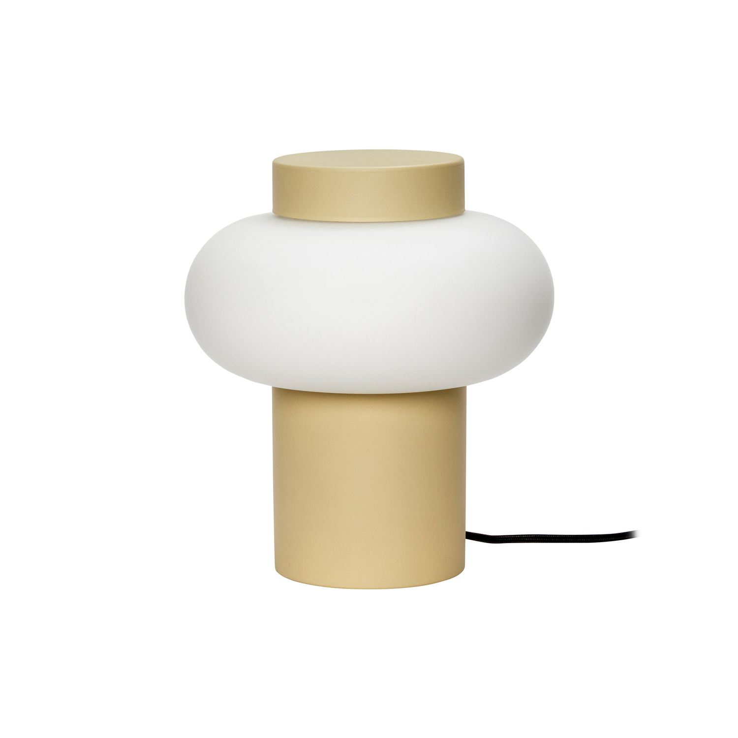 Hübsch Beige - Table Lamp Camp - Lacquered Iron