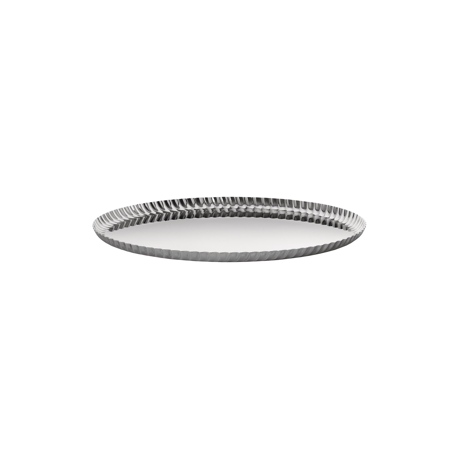 Alessi - Tray Pleats - Metal - Stainless Steel - Designer Jin Kuramoto