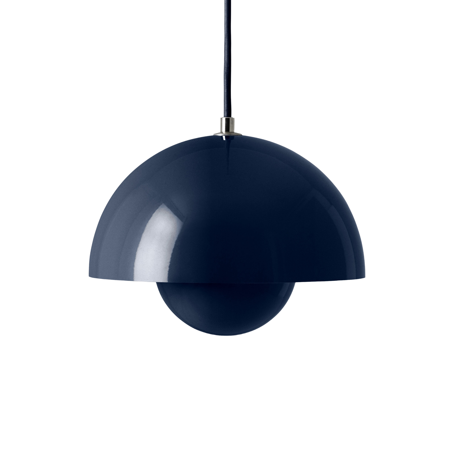Tradition Blue &Tradition - Pendant Flowerpot - Lacquered Aluminium - Designer Verner Panton