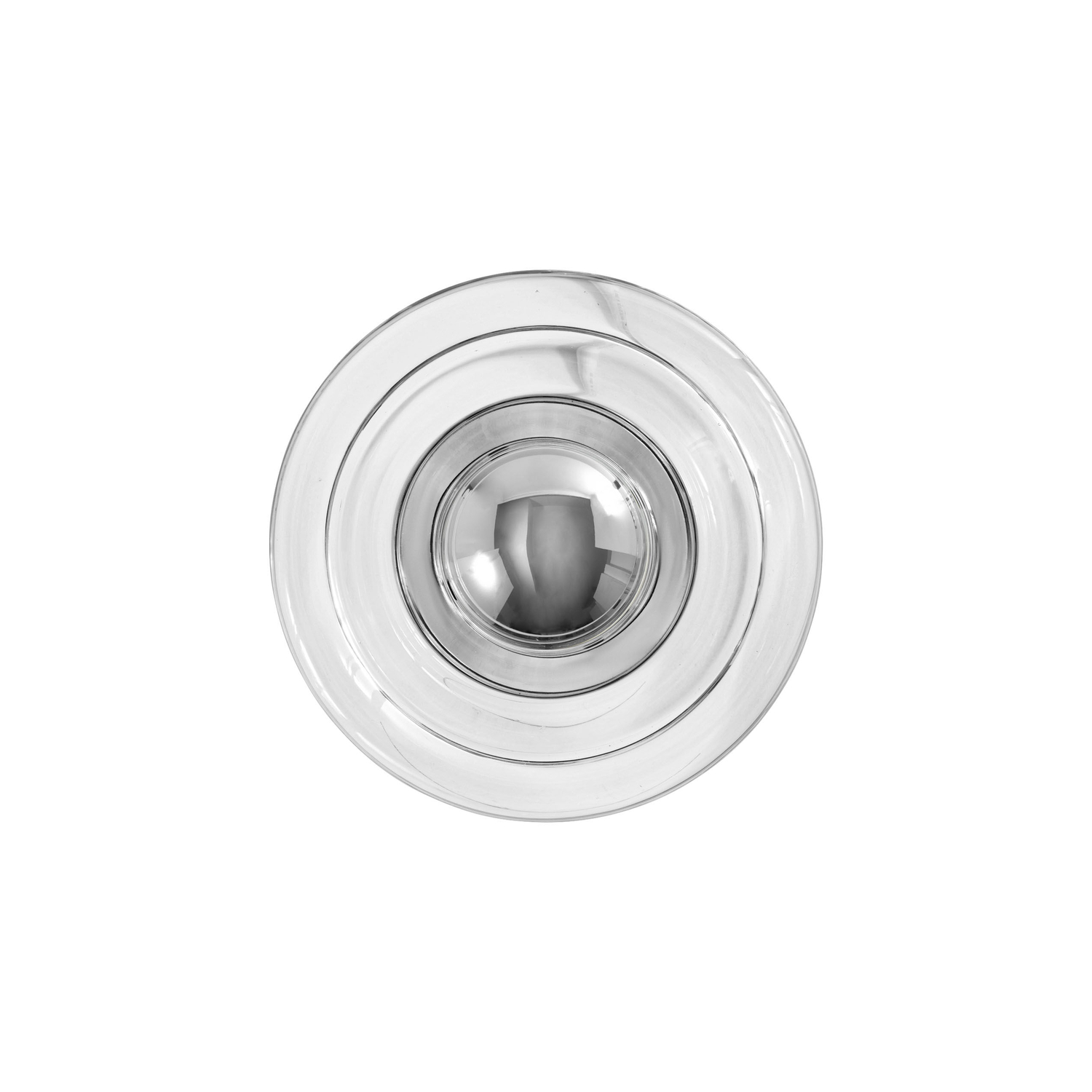 Tom Dixon Light - Outdoor Wall Press - Transparent - Pressed Glass - Designer - Image 1