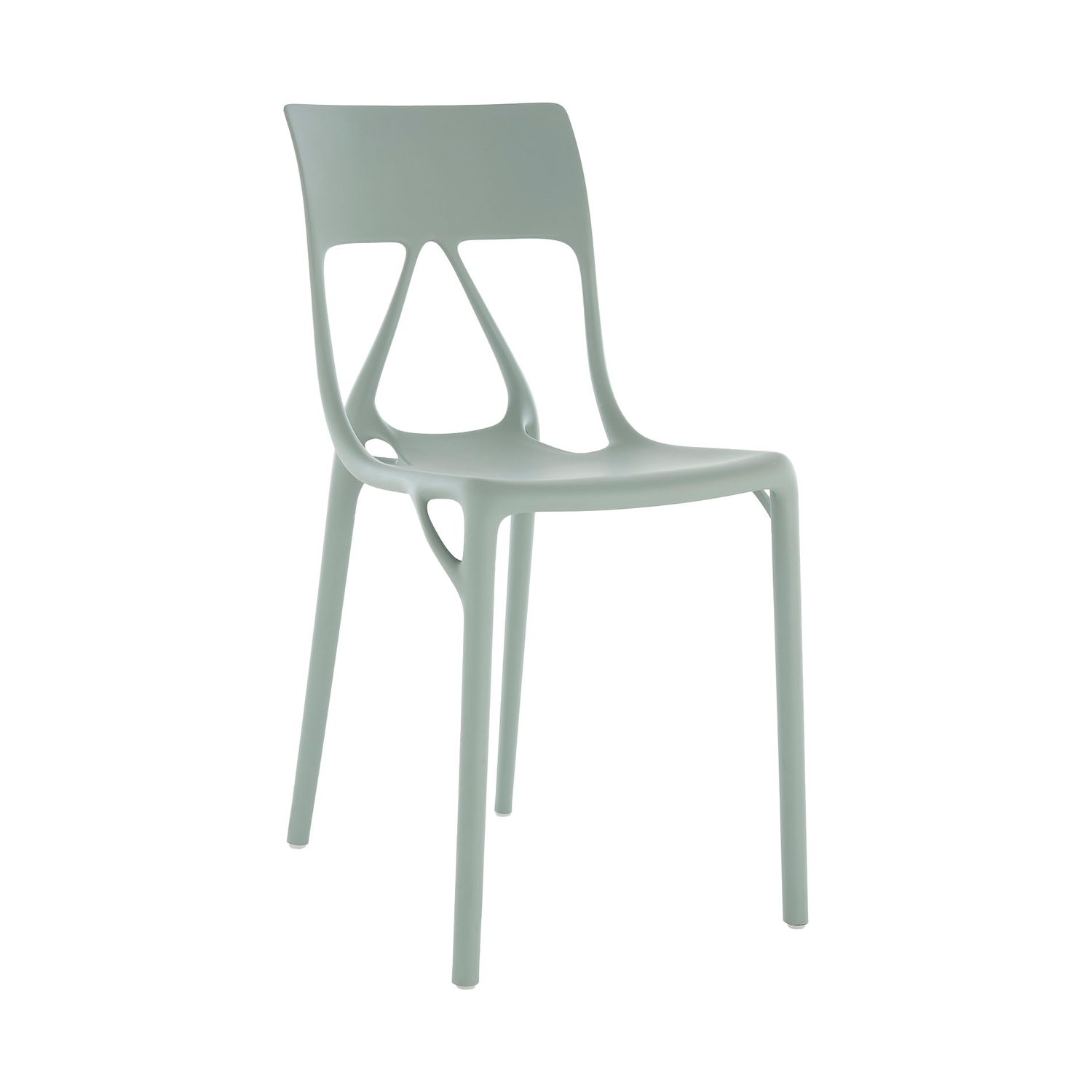Kartell Green - Stacking Chair A. I. - Recycled Pmma - Designer Philippe Starck