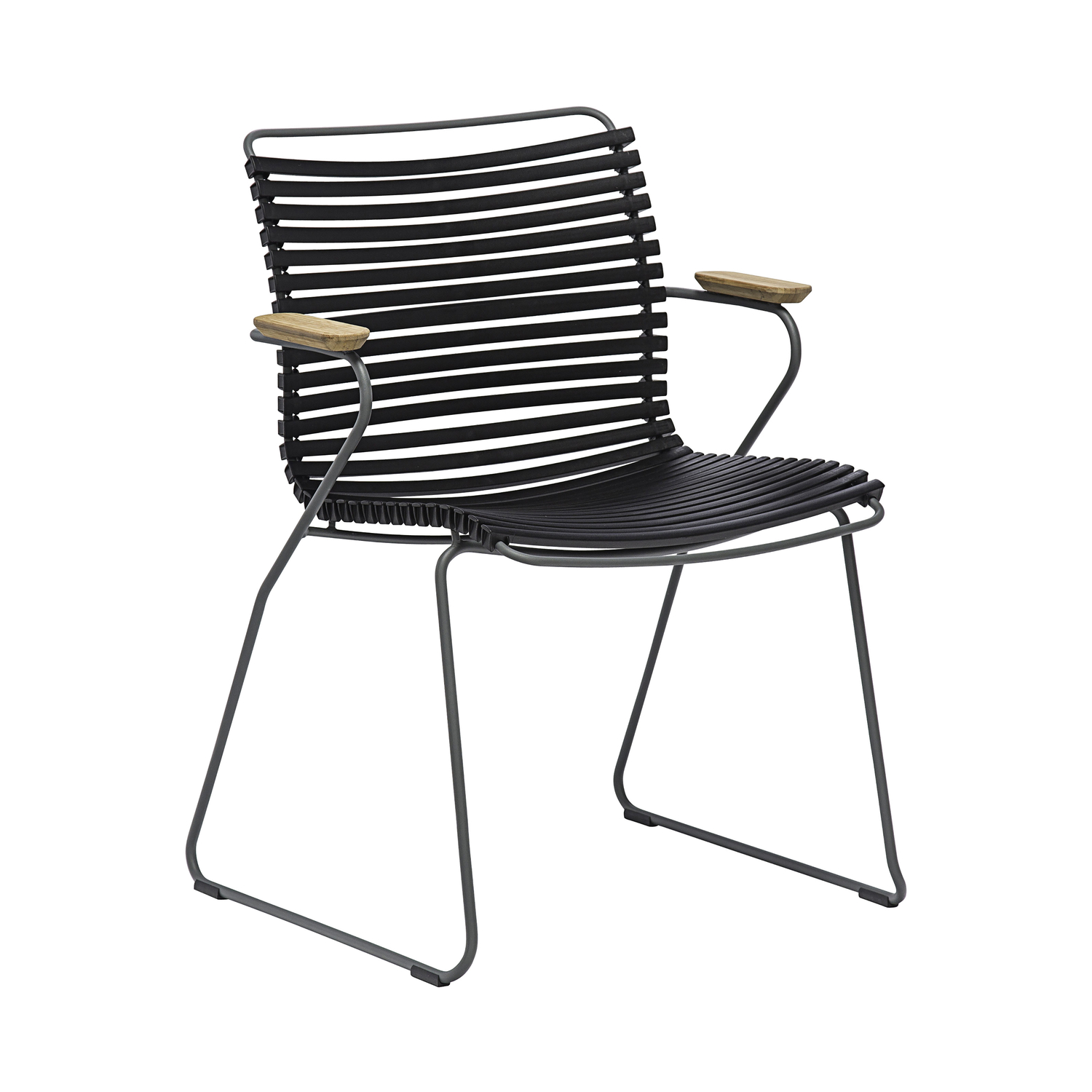 Houe Black - Armchair Click - Powder Coated Steel - Designer Henrik Pedersen