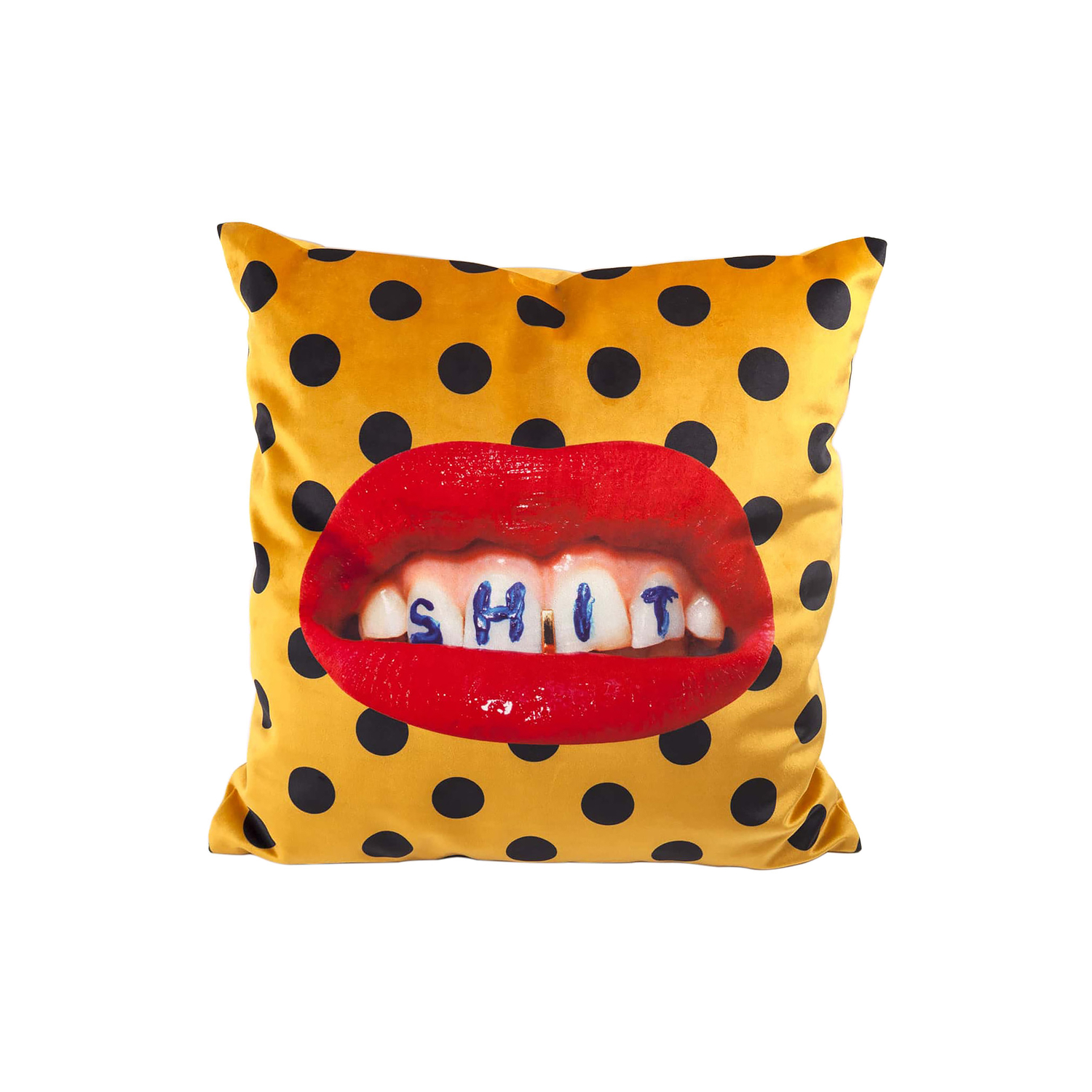 Seletti Black - Cushion Toilet Paper - Multicoloured - Feathers - Designer Pierpaolo Ferrari