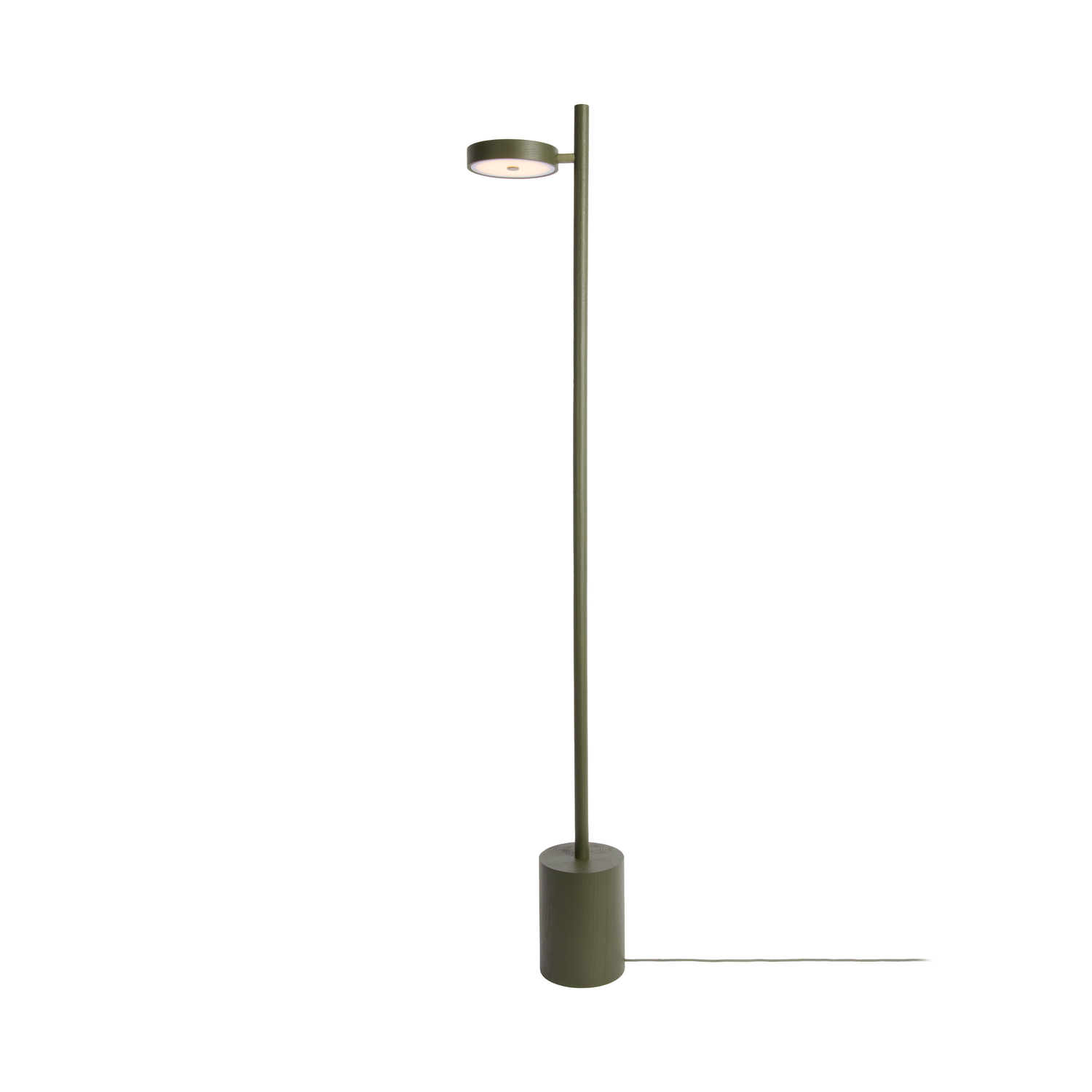 Good & Mojo Green - Floor Lamp Okinawa - Ashwood