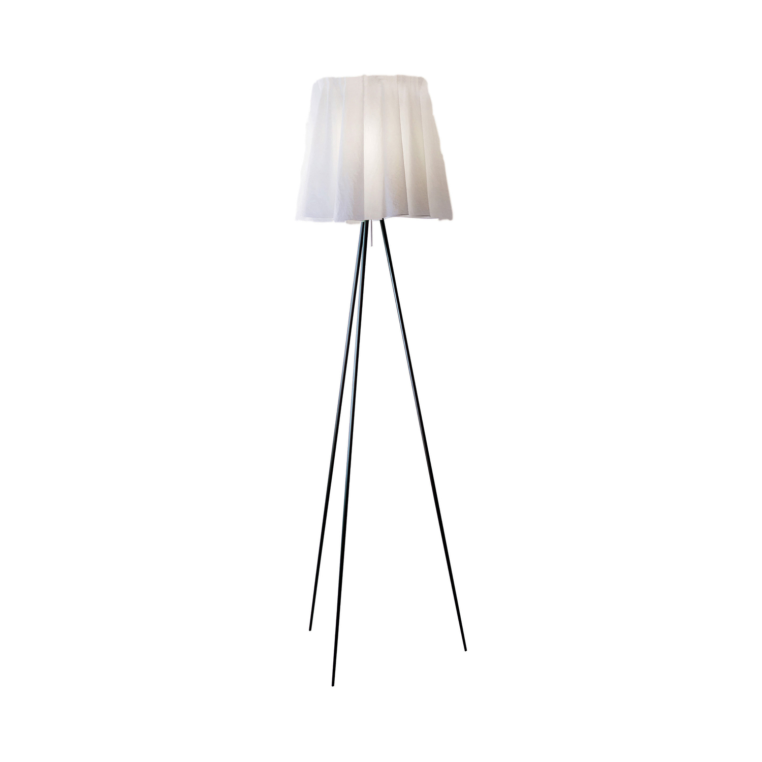Flos White - Floor Lamp - Fabric - Designer Philippe Starck