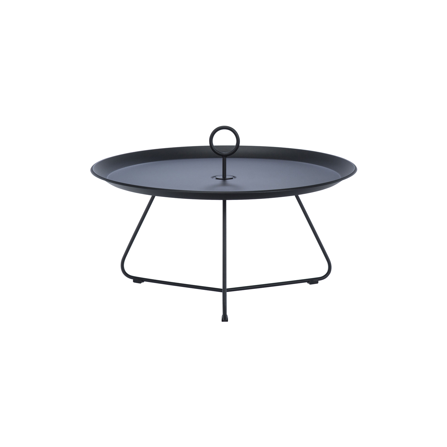 Houe - Coffee Table Eyelet - Black - Epoxy Lacquered Metal - Designer Henrik Pedersen