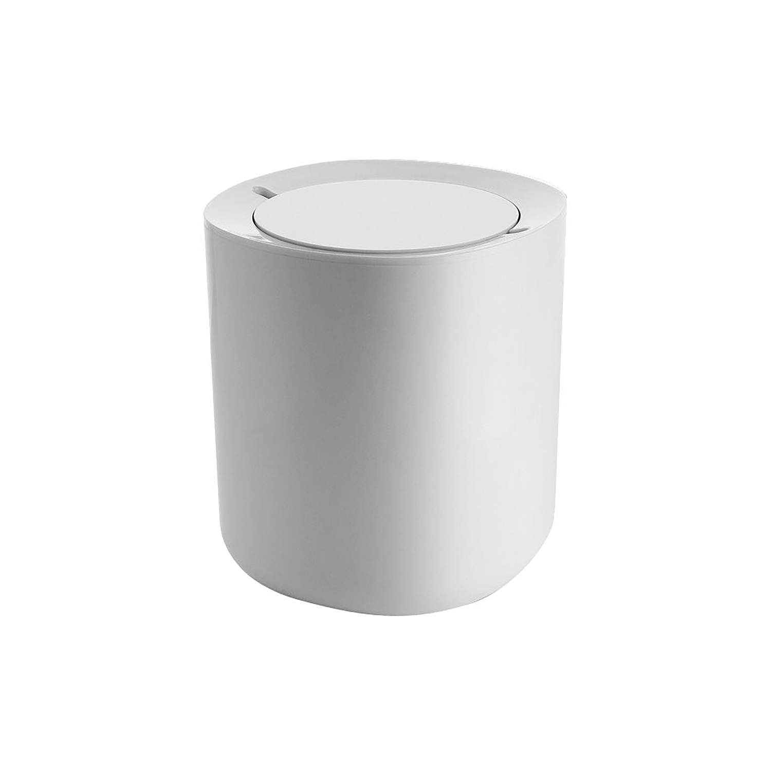 Alessi White - Bathroom Bin Birillo - Pmma - Designer Piero Lissoni