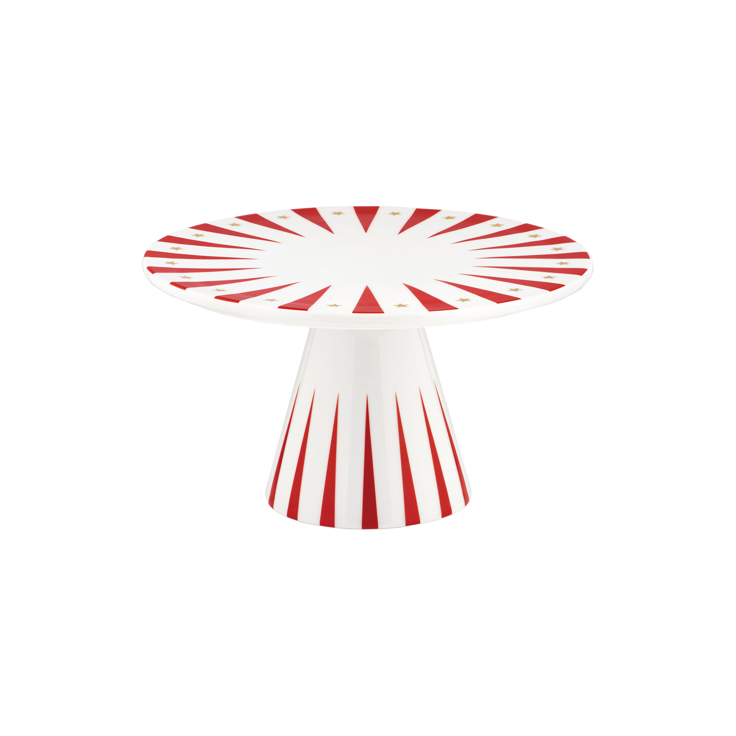 Alessi Red - Cake Plate Delight - China - Designer Nika Zupanc