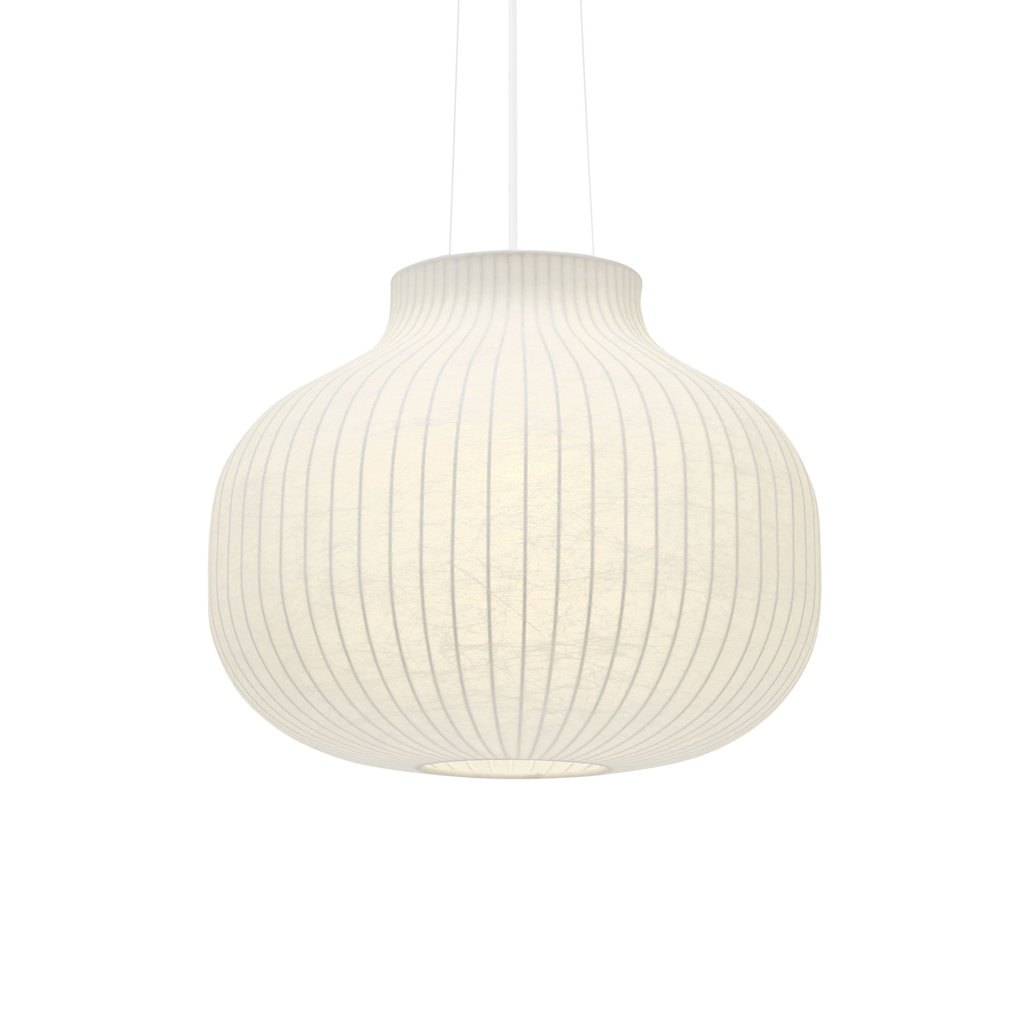 Muuto White - Pendant Strand - Cocoon Resin - Designer Benjamin Hubert