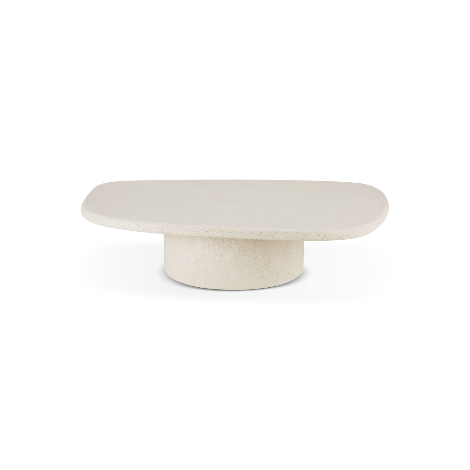Ethnicraft - Table basse Elements - Blanc - Microciment