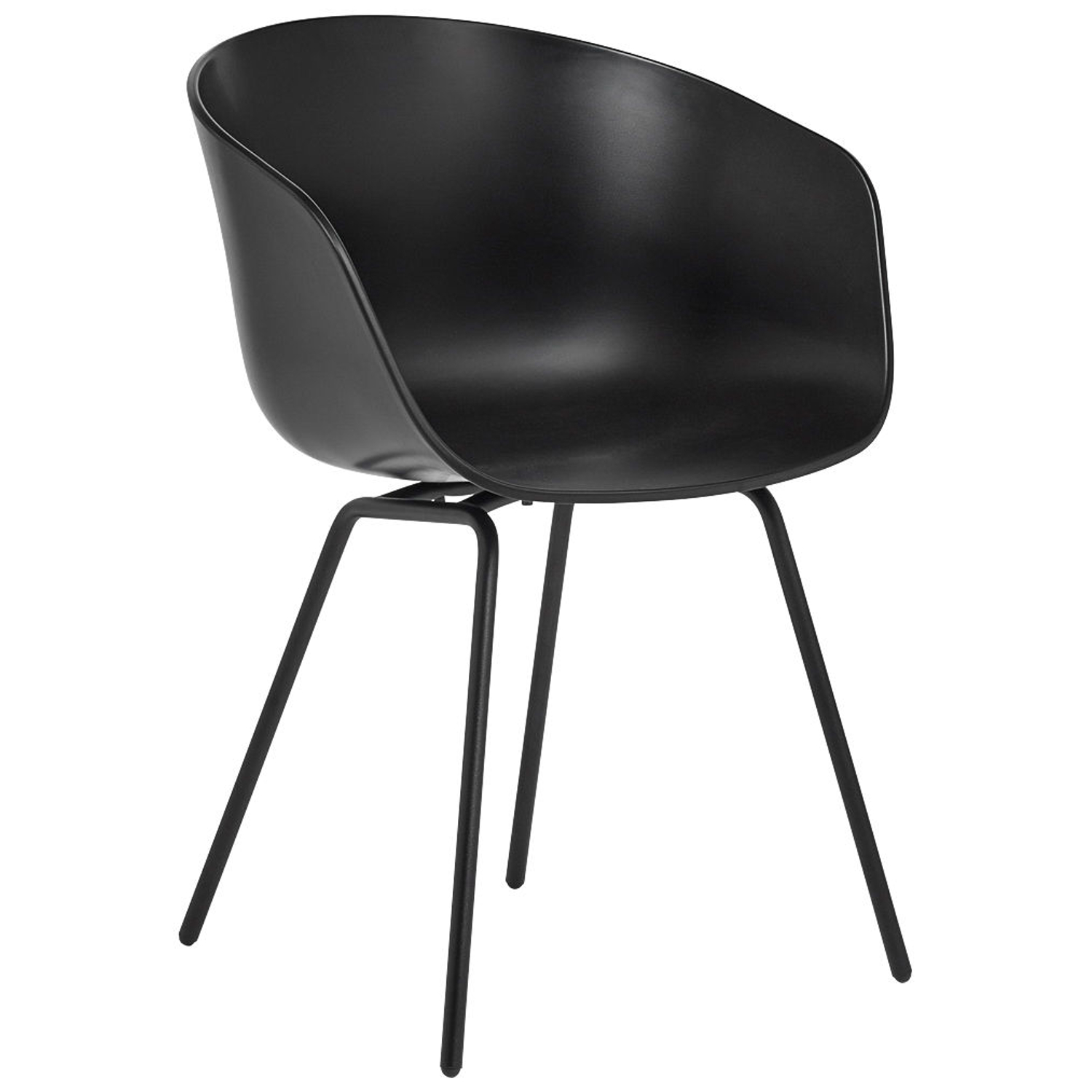 Hay Black - Armchair About A Chair - Recycled Polypropylene - Designer Hee Welling