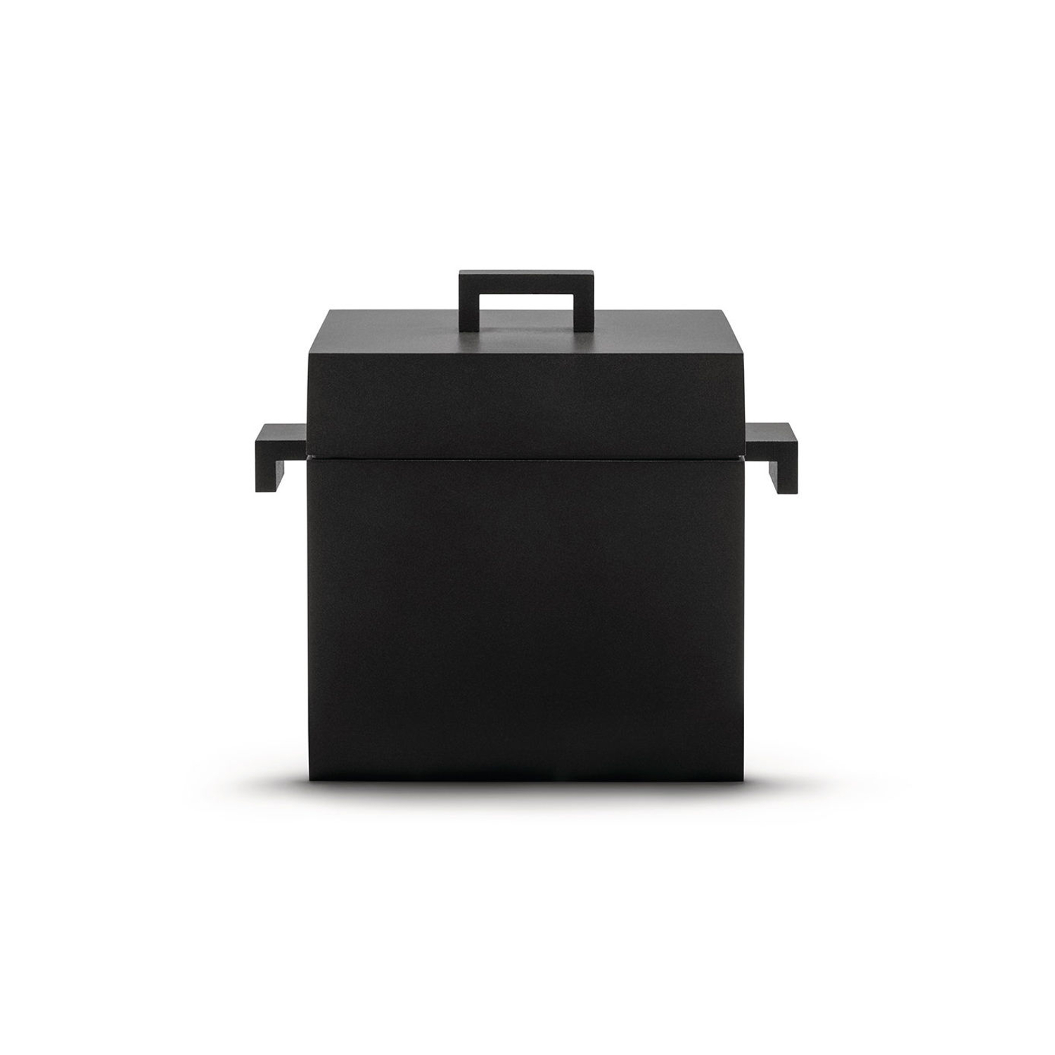 Alessi - Casserole Dish Alessi 100 Values Collection - Black - Cast Aluminium - Designer Aldo Rossi