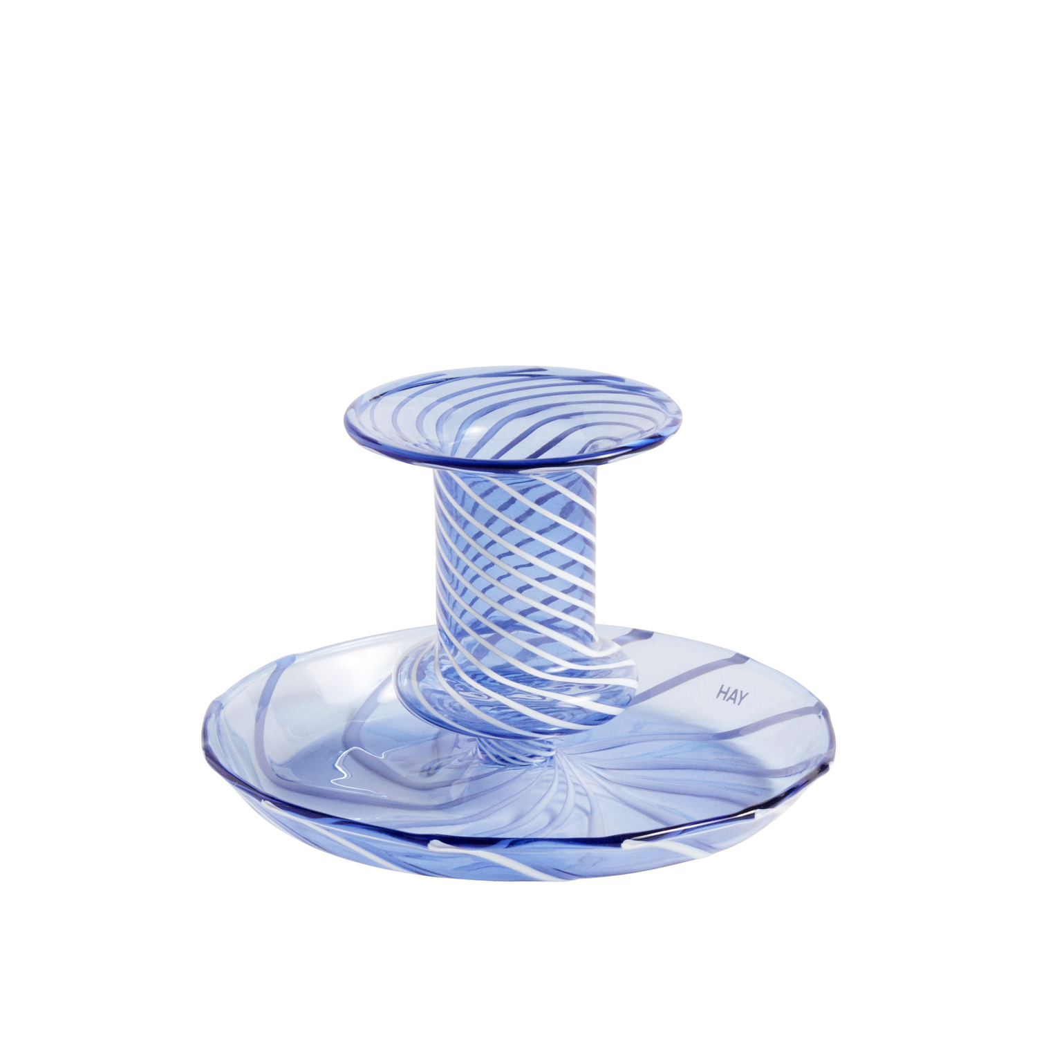 Hay Unisex Blue - Candle Stick Flare - Borosilicated Glass