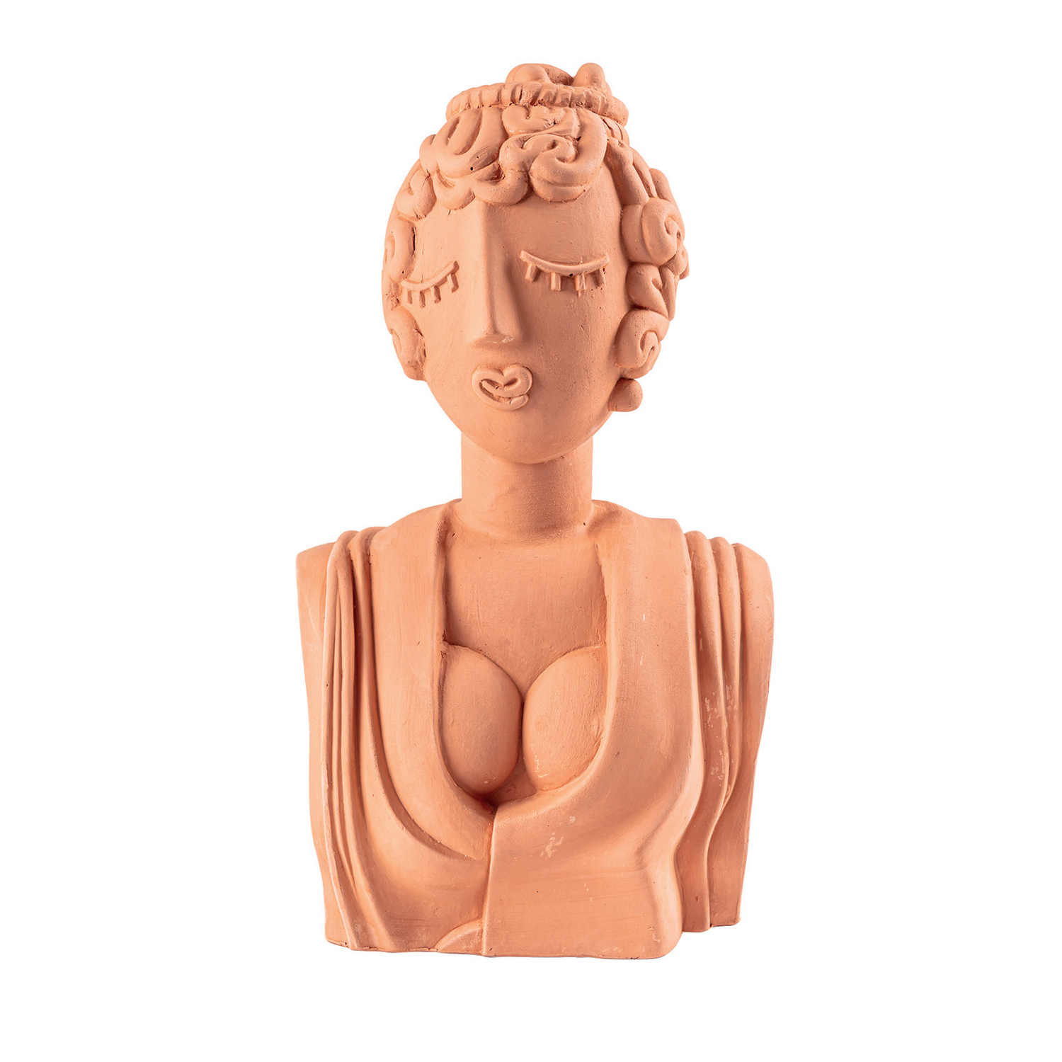 Seletti Orange - Sculpture Magna Graecia - Terracotta - Designer Antonio Aricò