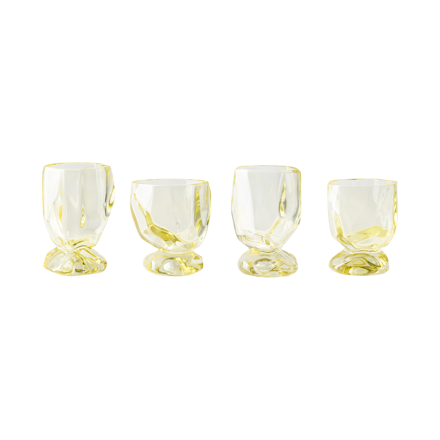 HK LIVING - Verre à vin Nienke Sikkema - Jaune - Verre HK LIVING - Verre à vin Nienke Sikkema - Jaune - Verre
