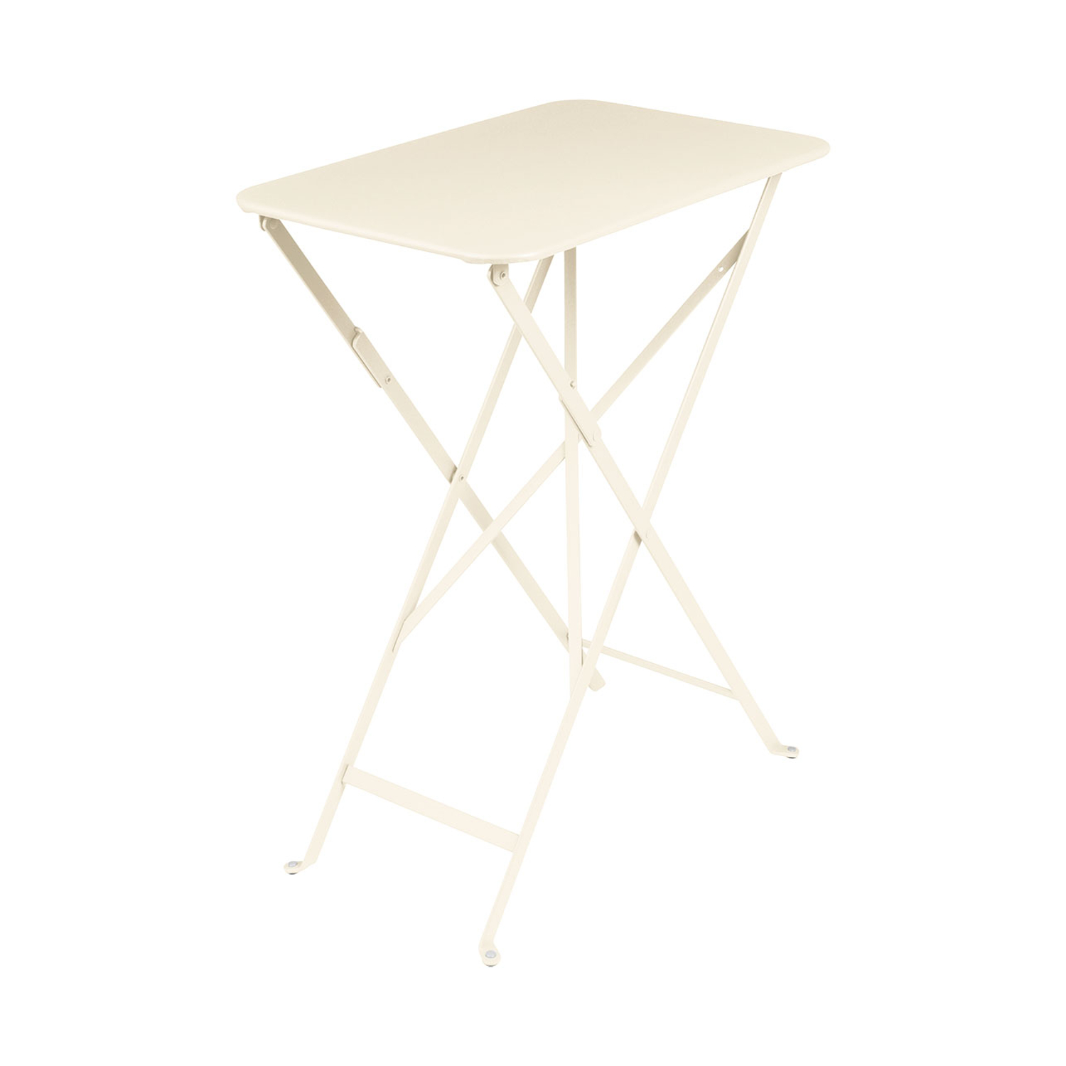 Fermob Beige - Rectangular Table Bistro - Lacquered Steel - Designer Studio