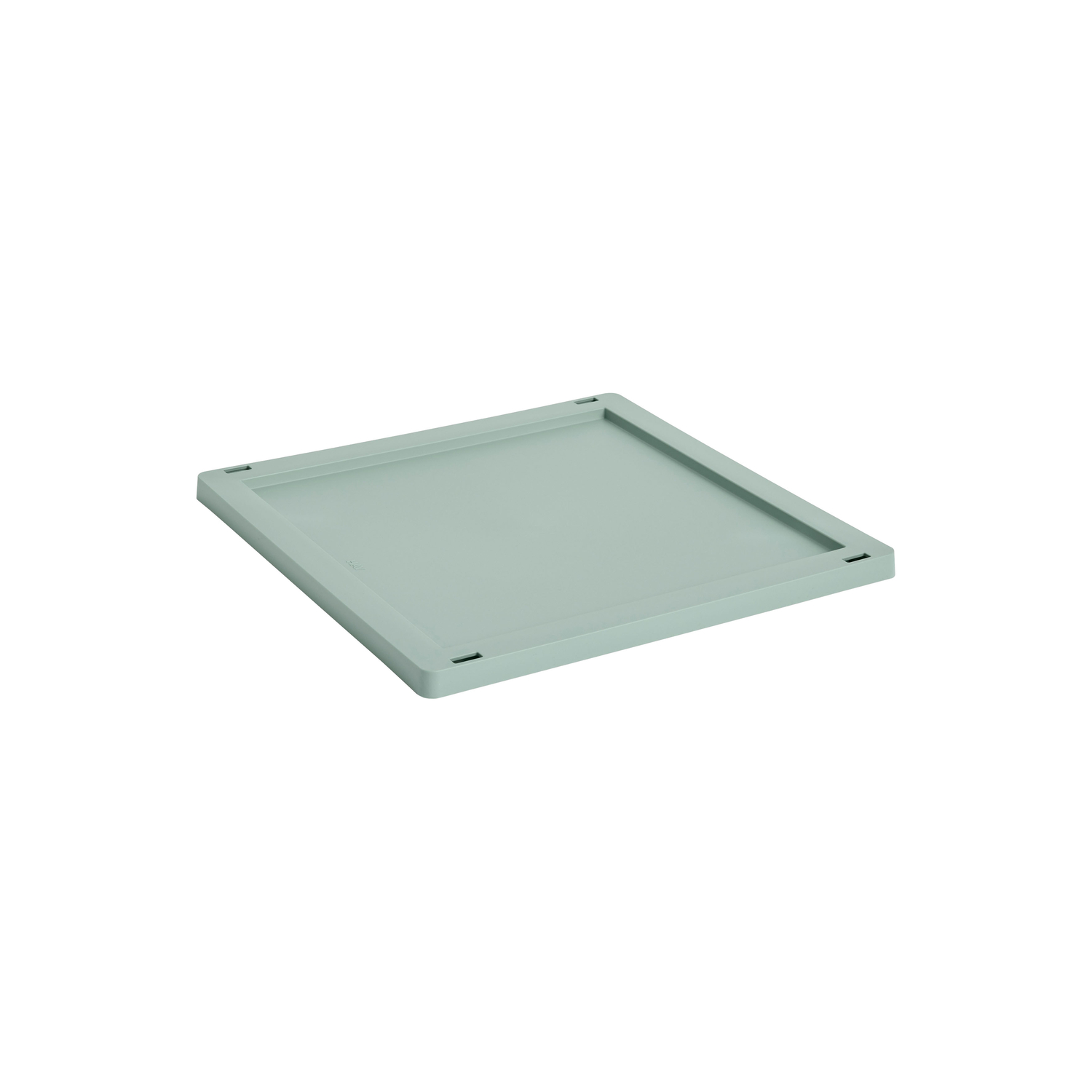 Hay Green - Lid Colour Crate - Recycled Polypropylene - Designer Studio