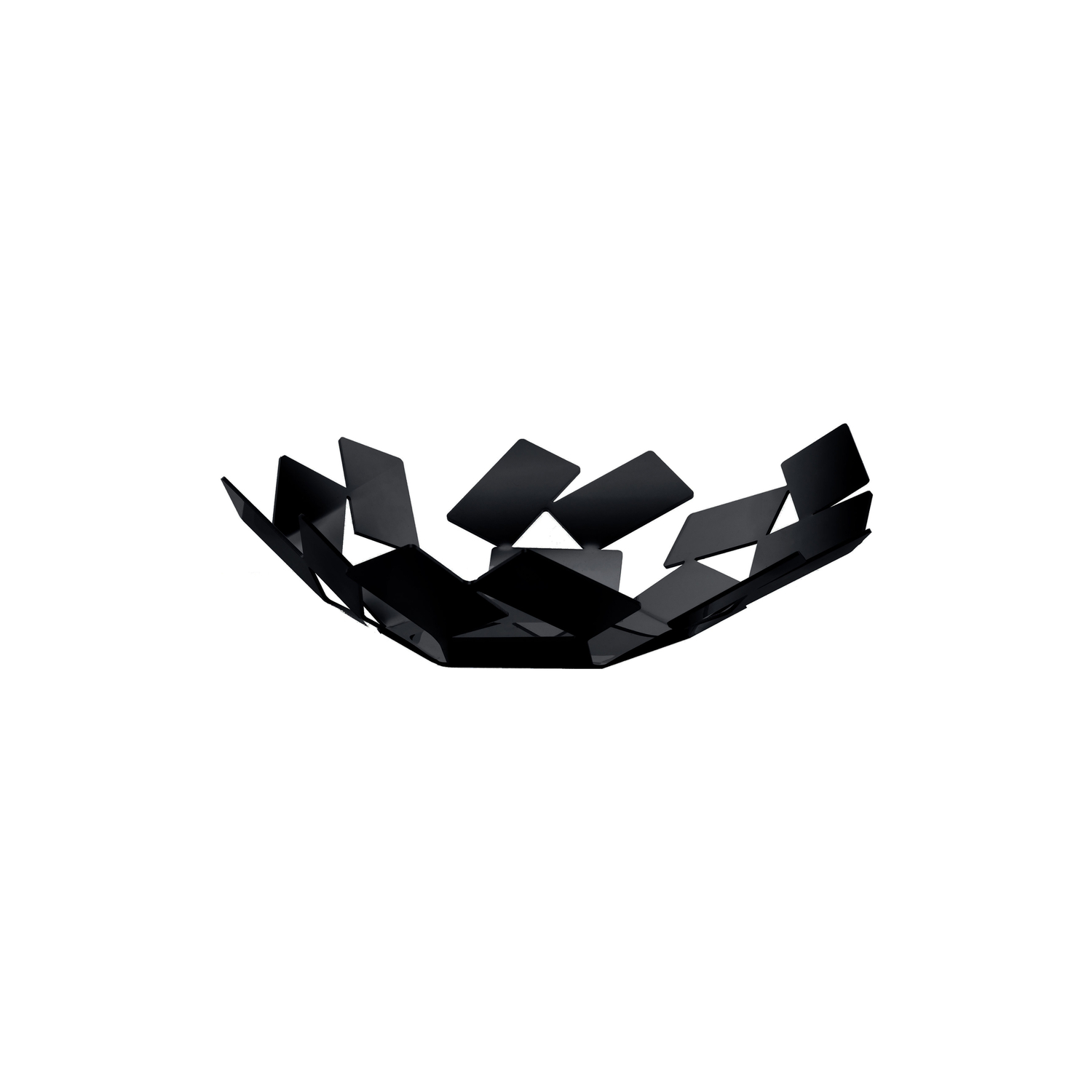 Alessi Black - Basket La Stanza Dello Scirocco - Stainless Steel - Designer Mario Trimarchi