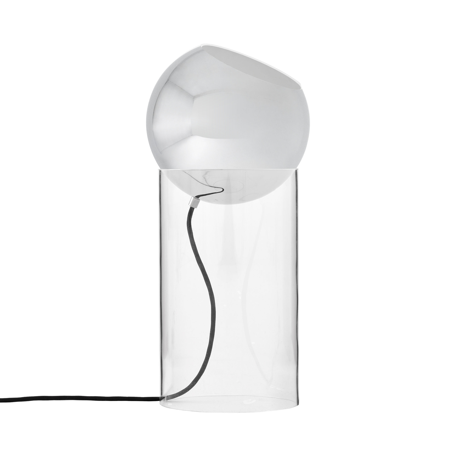 &tradition - Lampe à poser Topan - Argent - Aluminium plaqué chromé - Designer Verner Panton &tradition - Lampe à poser Topan - Argent - Aluminium plaqué chromé - Designer Verner Panton