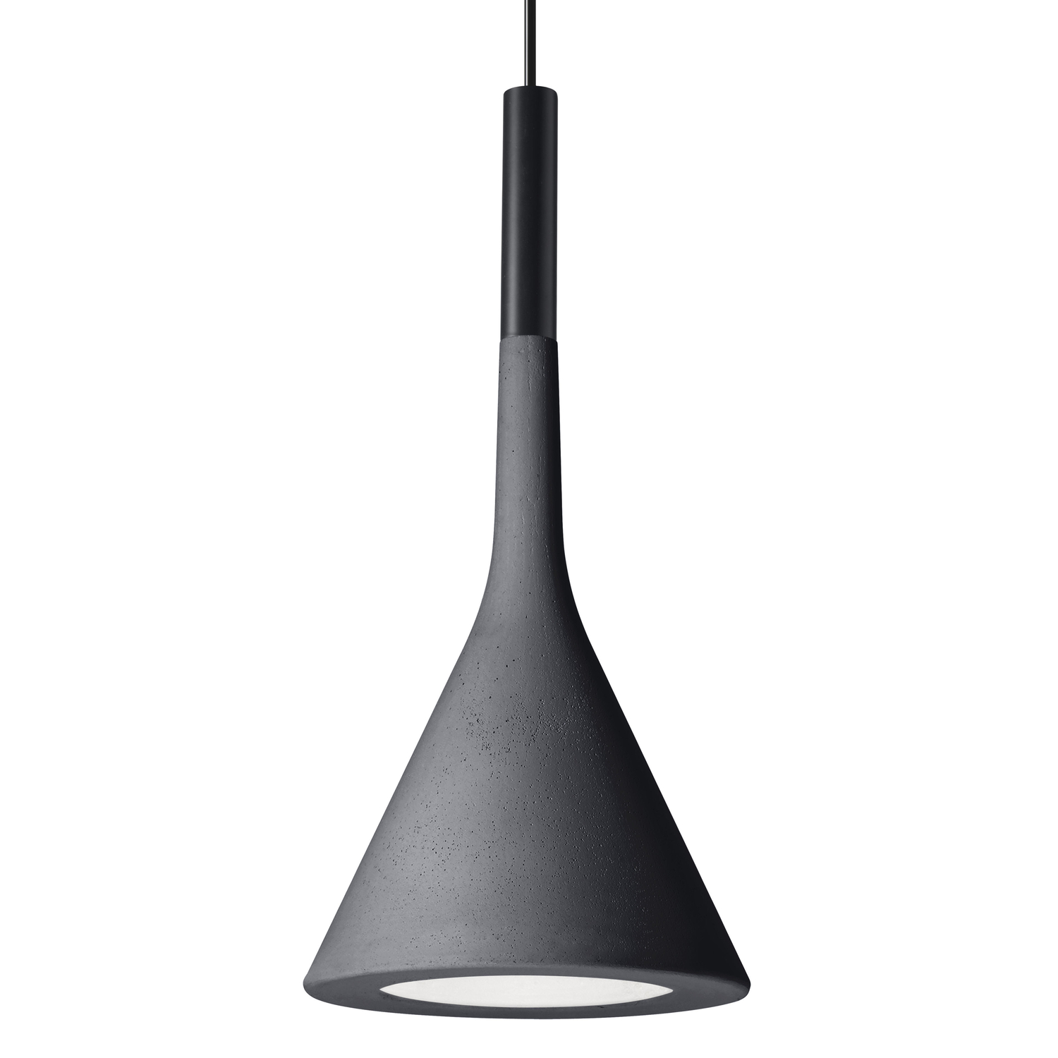 Foscarini Black - Pendant Aplomb - Lacquered Polycarbonate - Designer Lucidipevere Studio