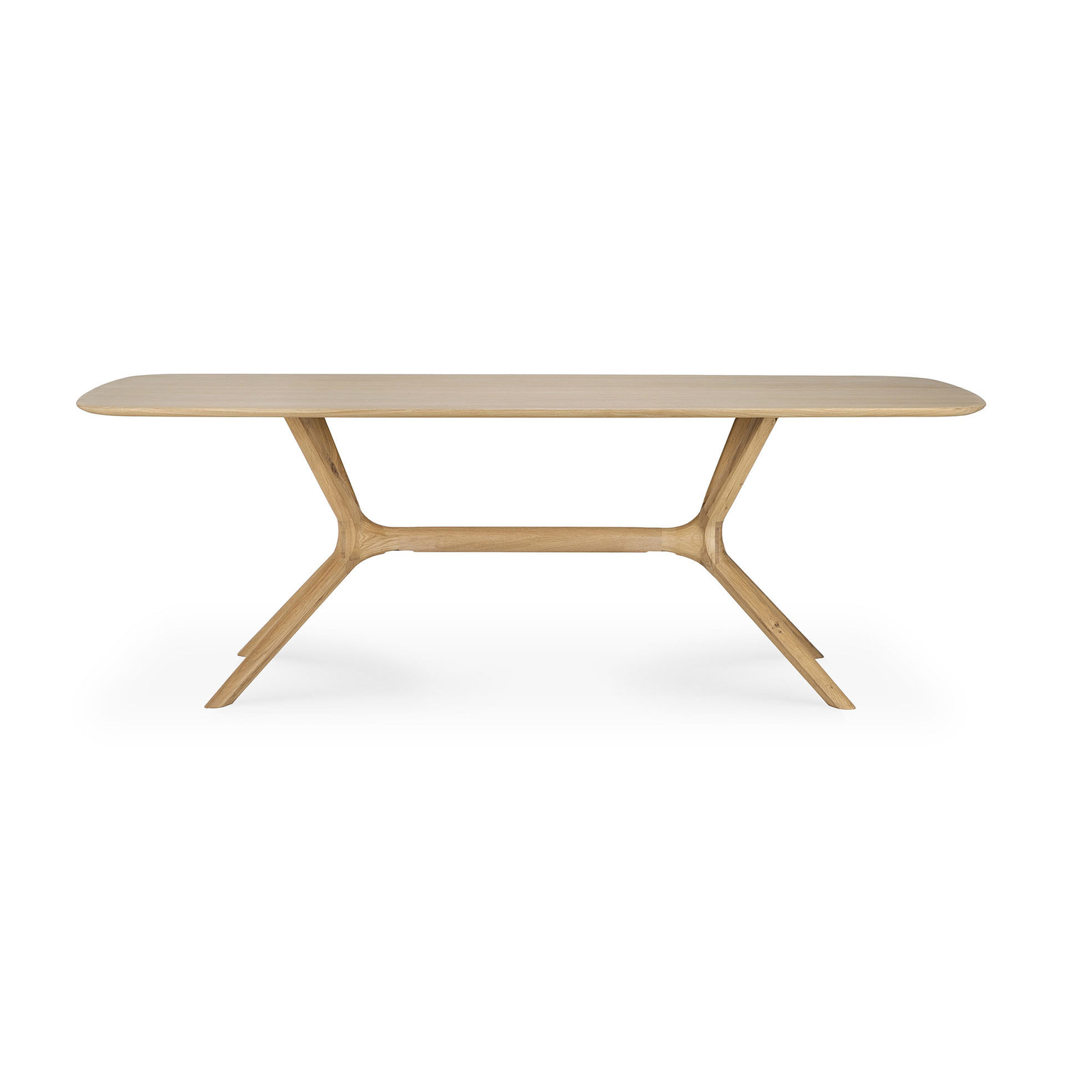 Ethnicraft - Rectangular Table X - Natural Wood - Oiled Solid Oak
