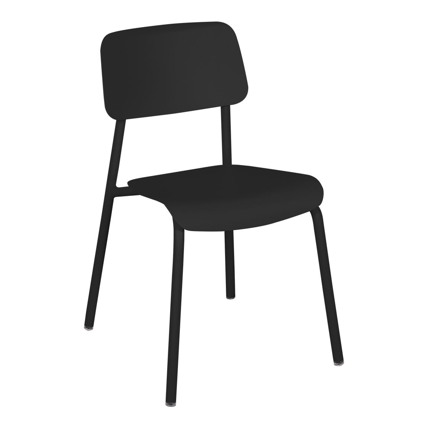 Fermob Black - Stacking Chair Studie - Aluminium - Designer Tristan Lohner