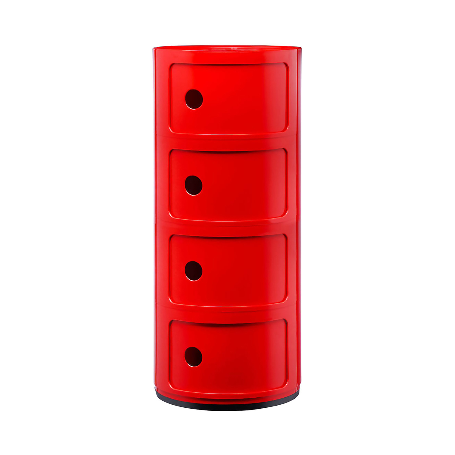 Kartell Red - Storage Componibili - Abs - Designer Anna Castelli Ferrieri