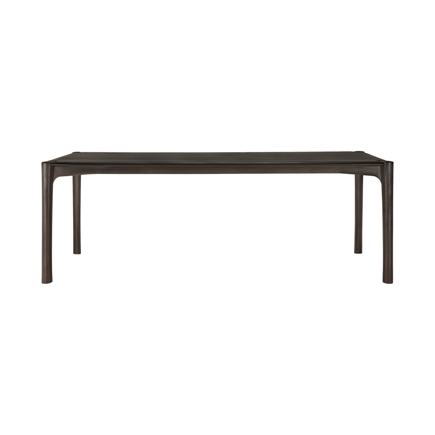 Ethnicraft - Table rectangulaire PI - Marron - Teck massif - Designer Alain van Havre