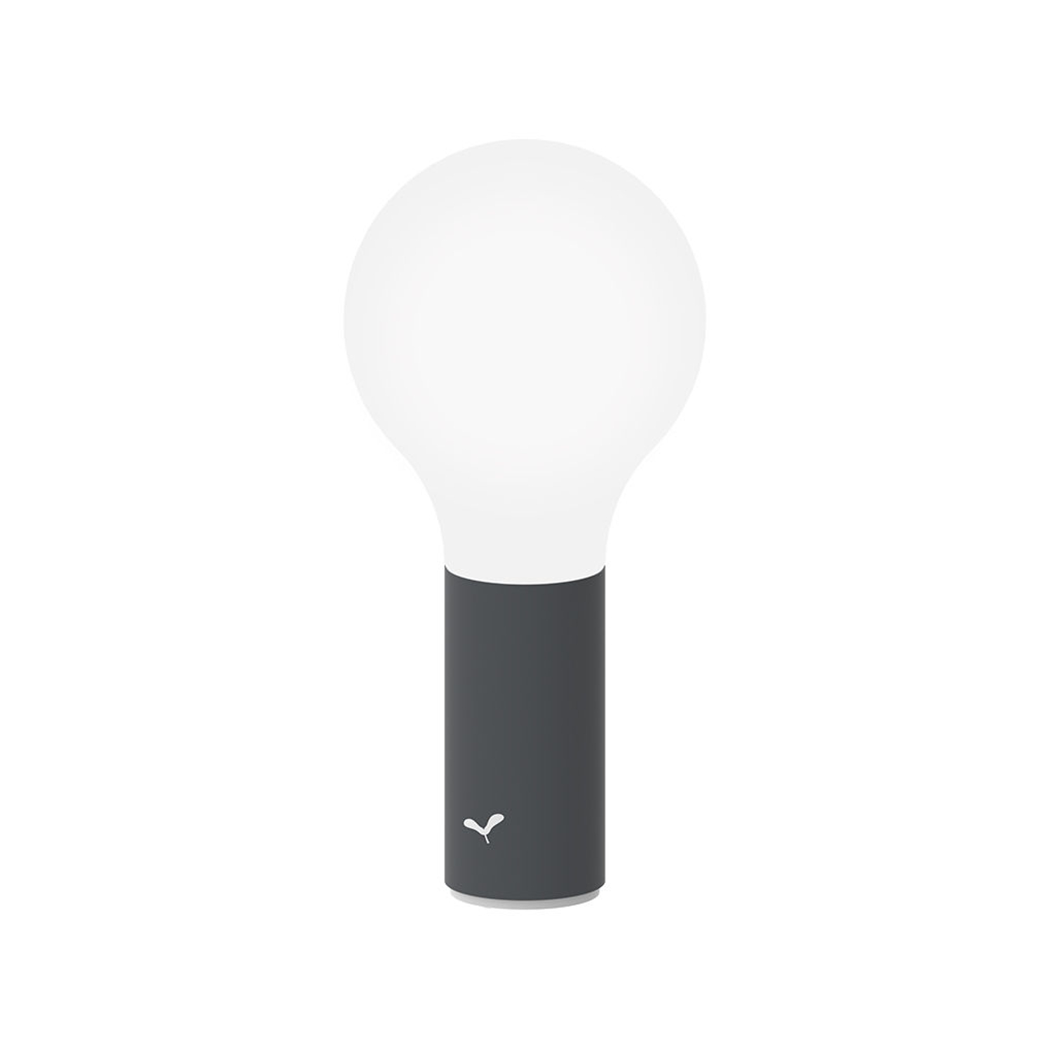 Fermob - Kabellose, Wiederaufladbare Außenlampe Aplô - Schwarz - Aluminium - Designer Tristan Lohner