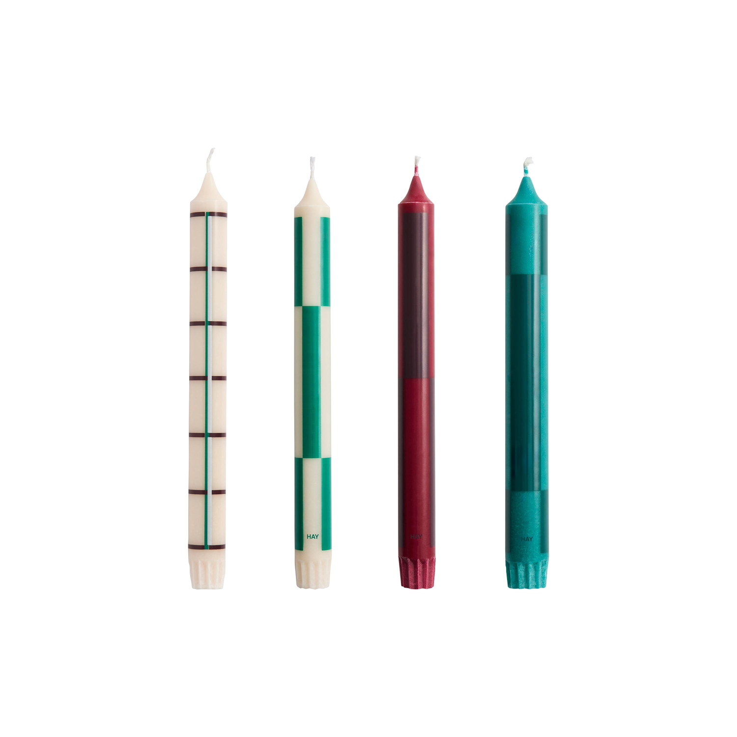 Hay - Set Of 4 Pattern - Multicoloured - Stearin