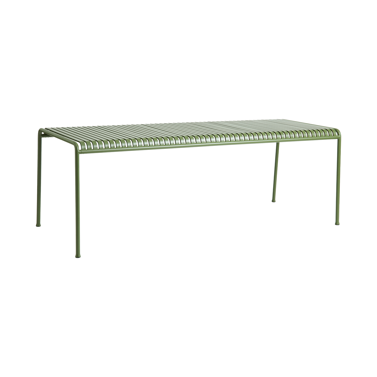 Hay Green - Rectangular Table Palissade - Powder Coated Steel - Designer Ronan & Erwan Bouroullec