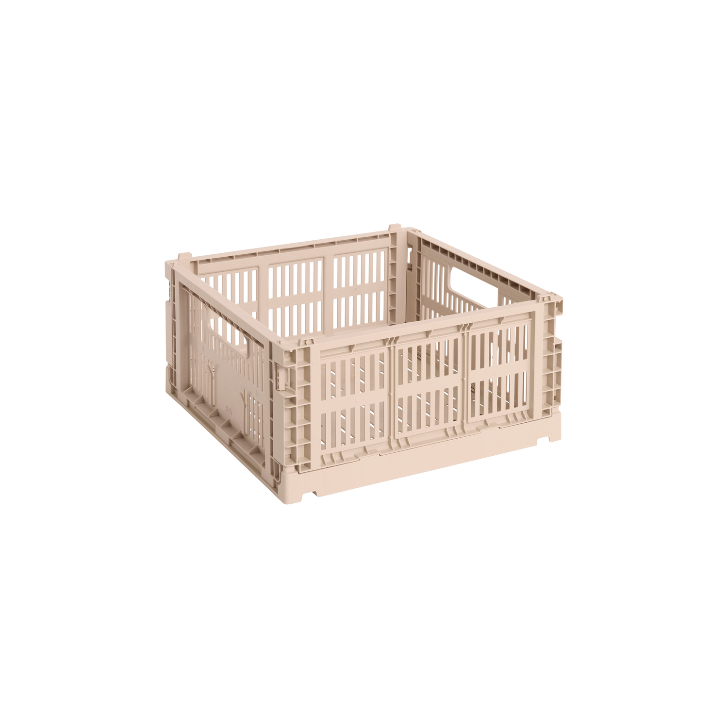 Hay Pink - Basket Colour Crate - Recycled Polypropylene - Designer Studio