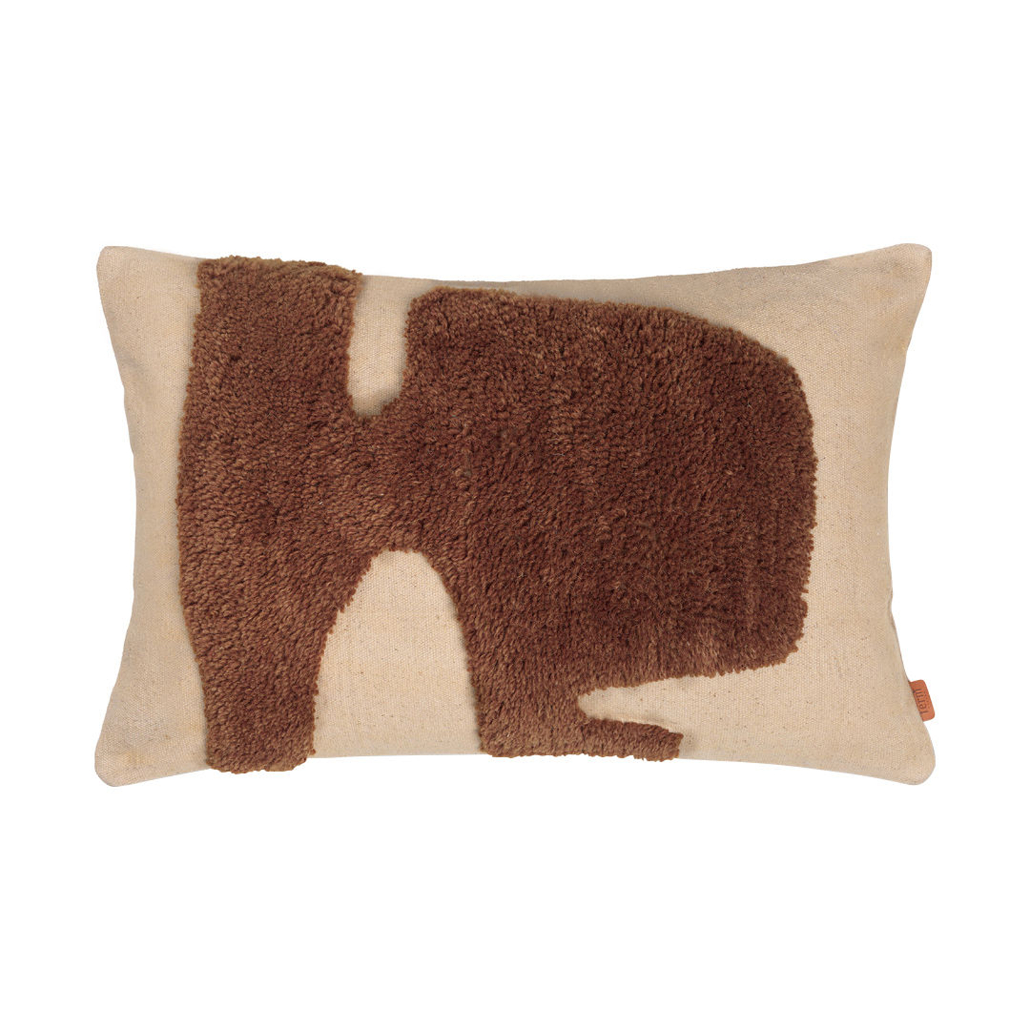 Ferm Living - Coussin Coussins - Beige - Duvet - Designer Trine Andersen