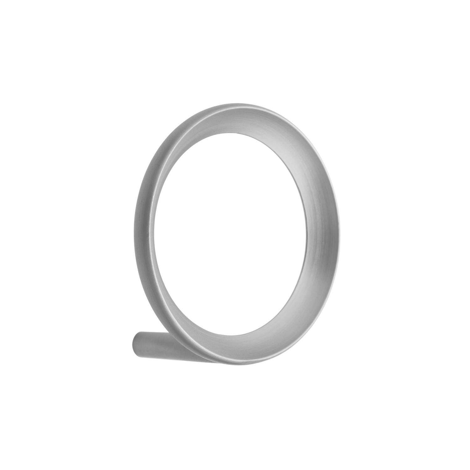Normann Copenhagen Grey/Silver - Hook Loop - Metal - Zinc - Designer Simon Legald