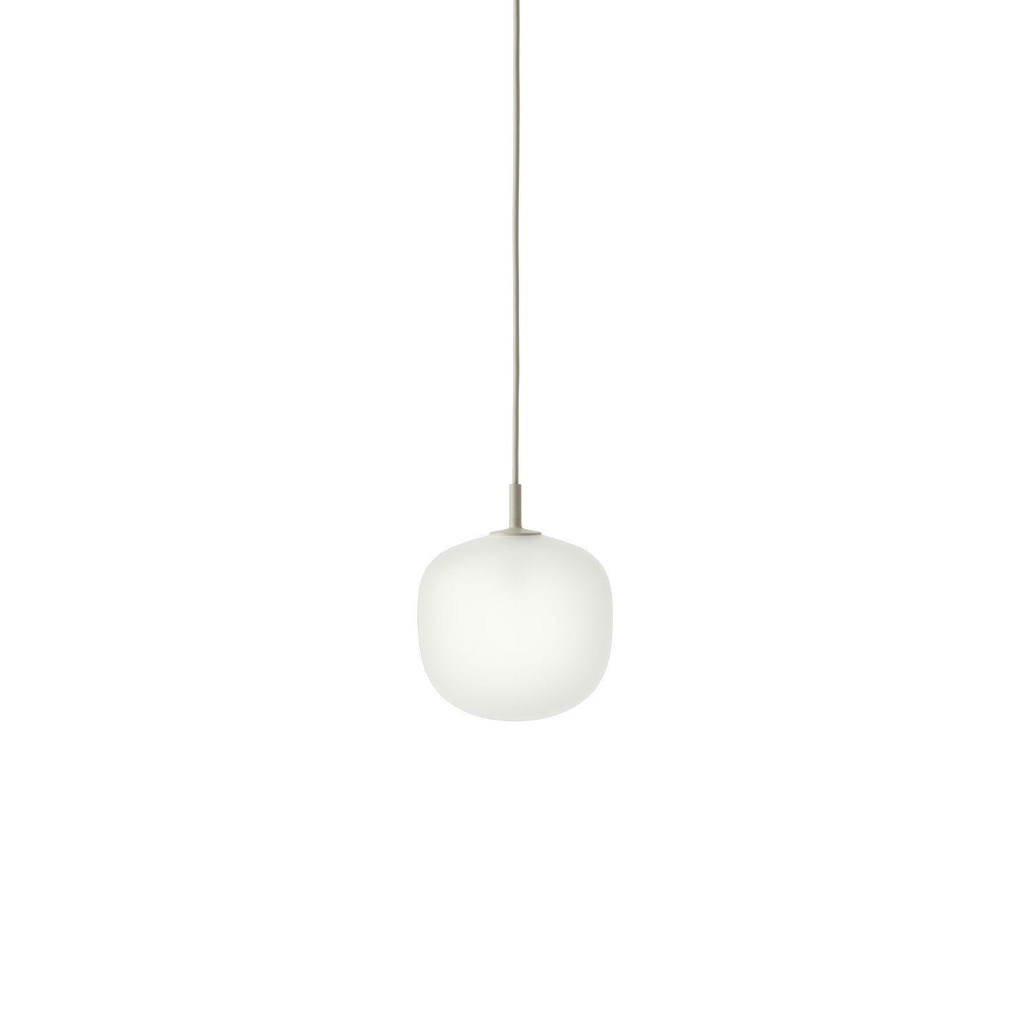 Muuto White - Pendant Rime - Mouth Blown Glass - Designer Taf Studio
