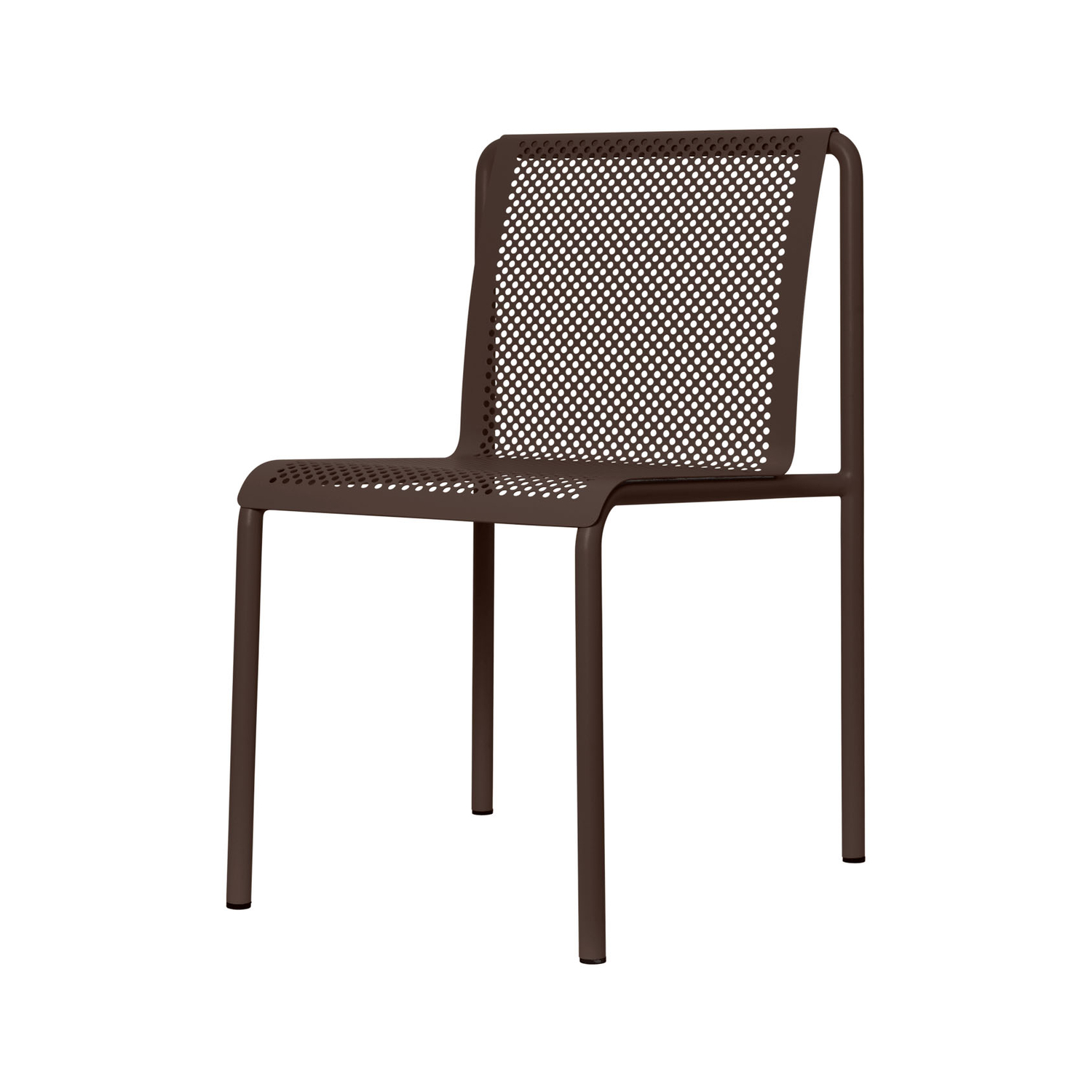 Ferm Living Brown - Stacking Chair Dapple - Galvanised Powder-Coated Steel - Designer Says Who