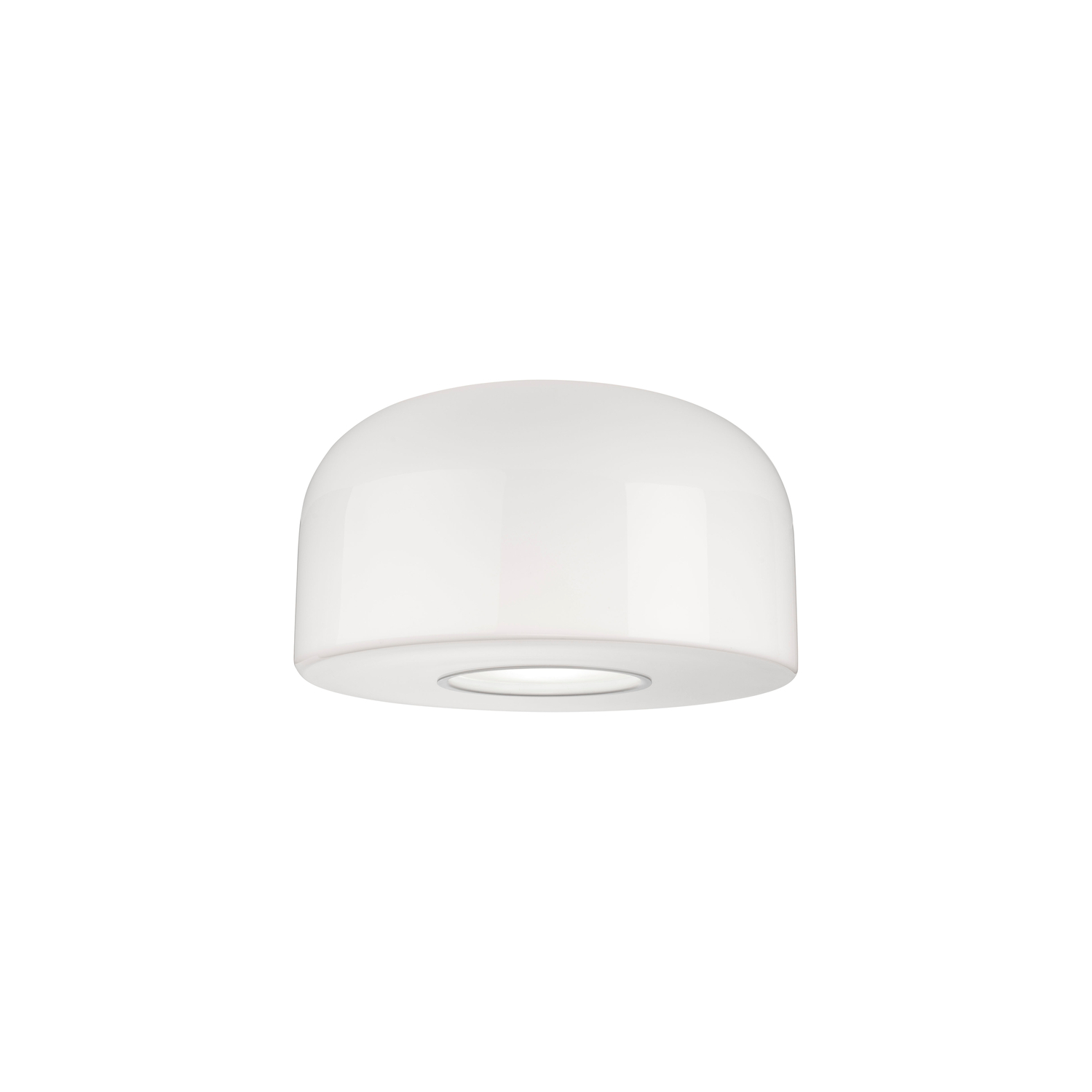 Flos Light/White - Ceiling Bellhop - Triplex Opaline Glass - Designer Barber & Osgerby